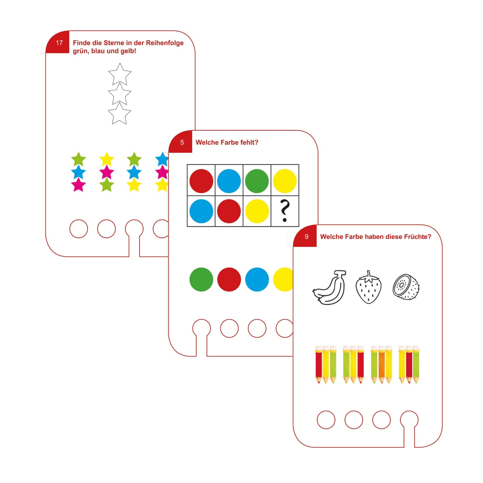 Farb - und Formspiele - Übungen für den Lochkasten Lernspielverlag - malmichmunt.com