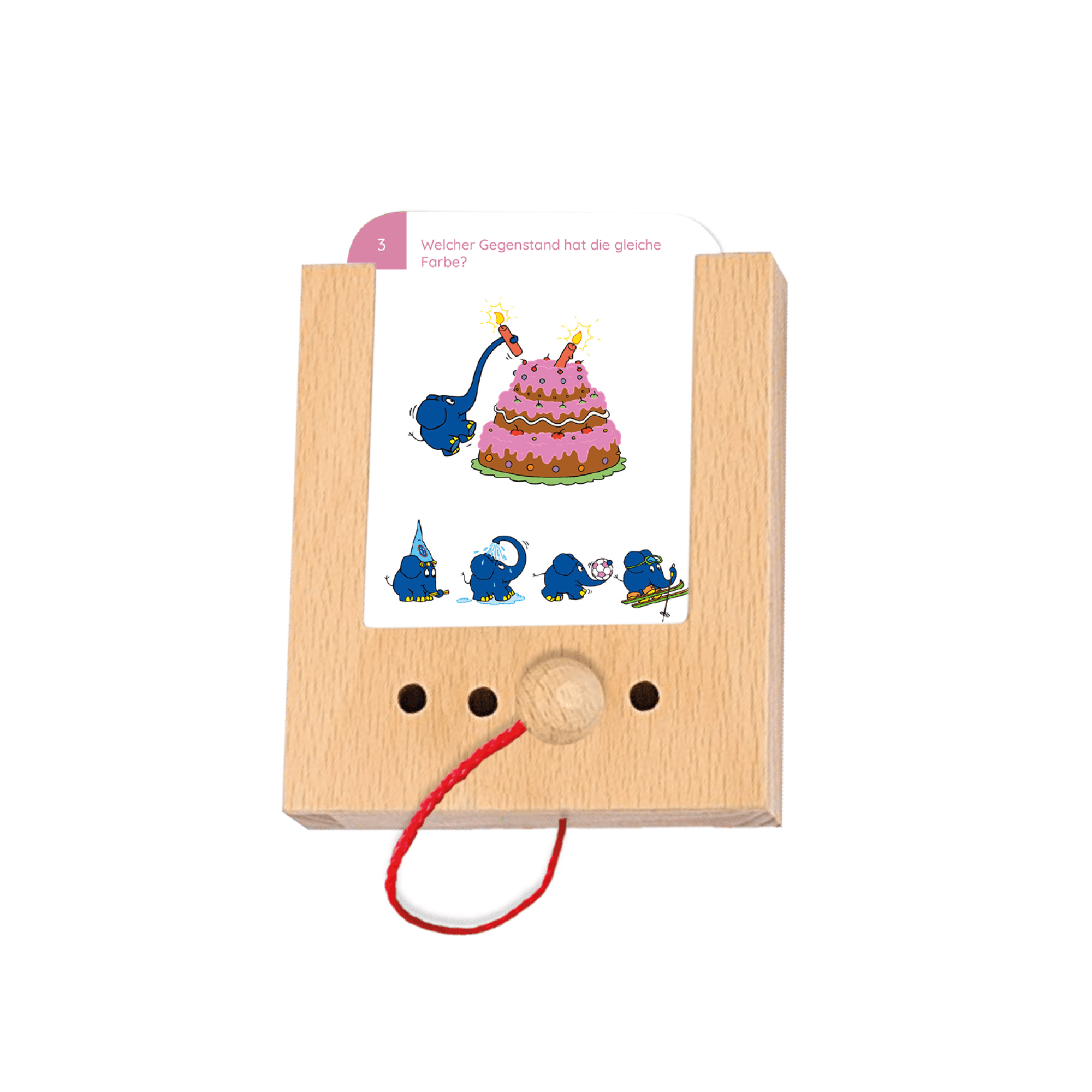Farben und Muster mit der Maus 3 - 4+ - Übungen für den Lochkasten Lernspielverlag - malmichmunt.com
