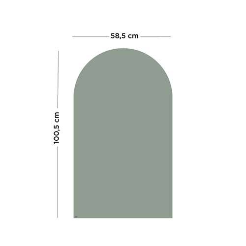 Ferflex Magnettafel Arche Smaragdgrün – 100,5x58,5cm Ferflex - malmichmunt.com