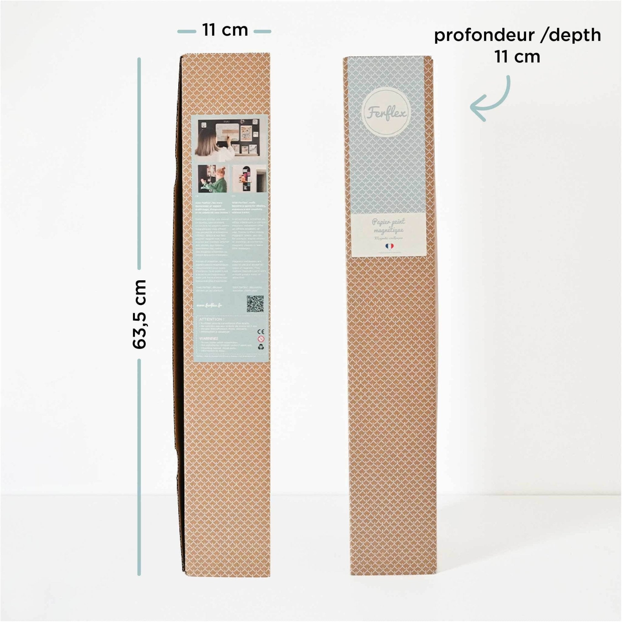 Ferflex Magnettafel Arche Smaragdgrün – 100,5x58,5cm Ferflex - malmichmunt.com