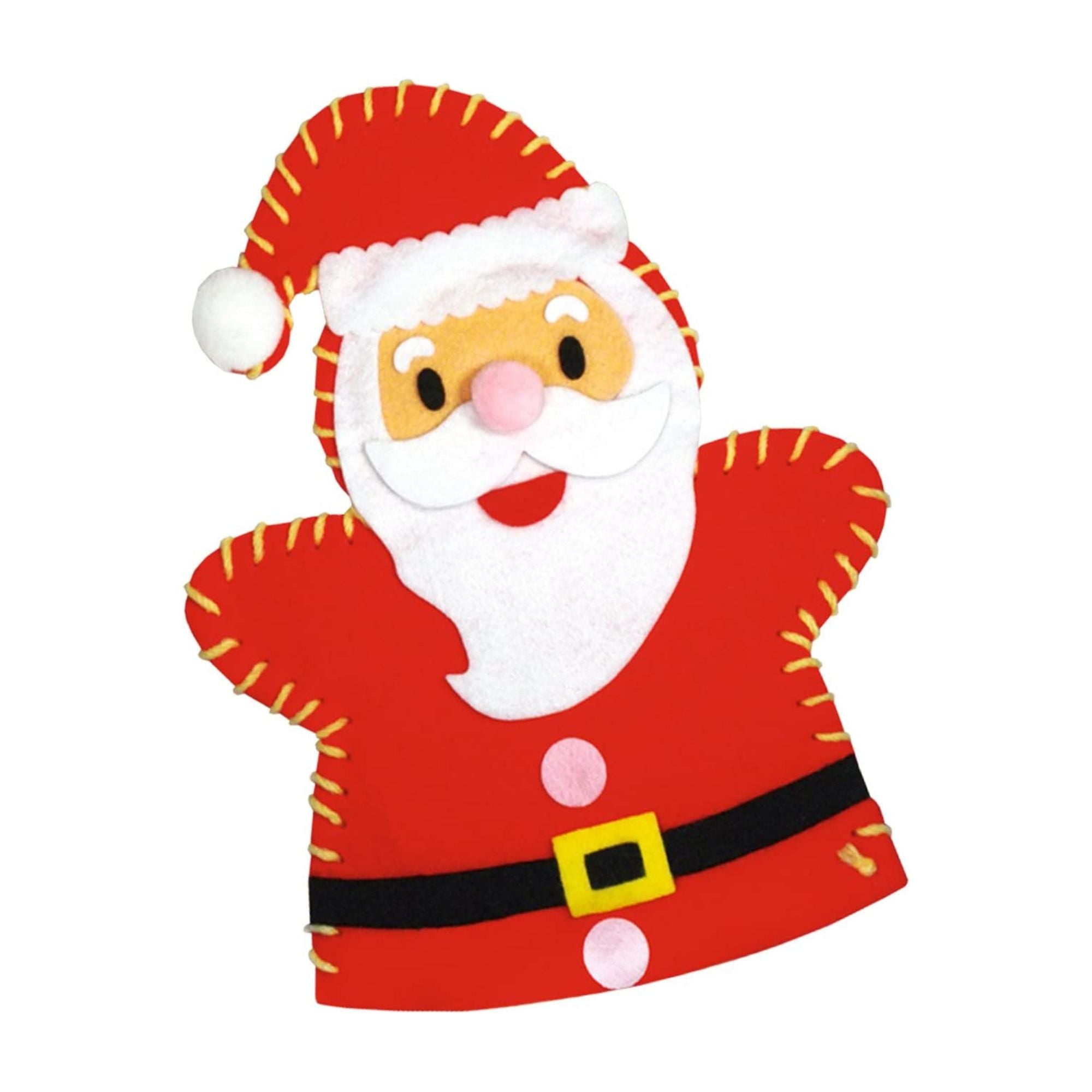 Filz - Set "Handpuppe Weihnachtsmann" Ursus - malmichmunt.com
