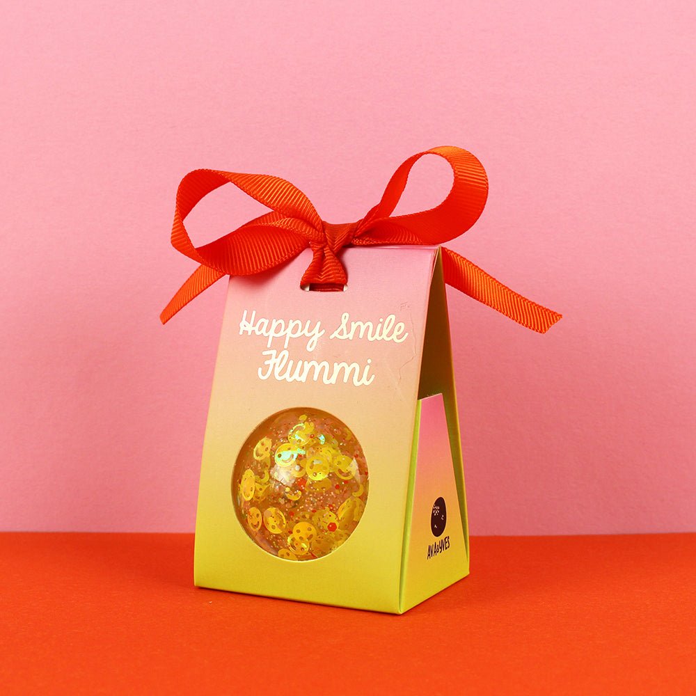 Flummiball im Geschenkverpackung - 49mm Ava & Yves - malmichmunt.com