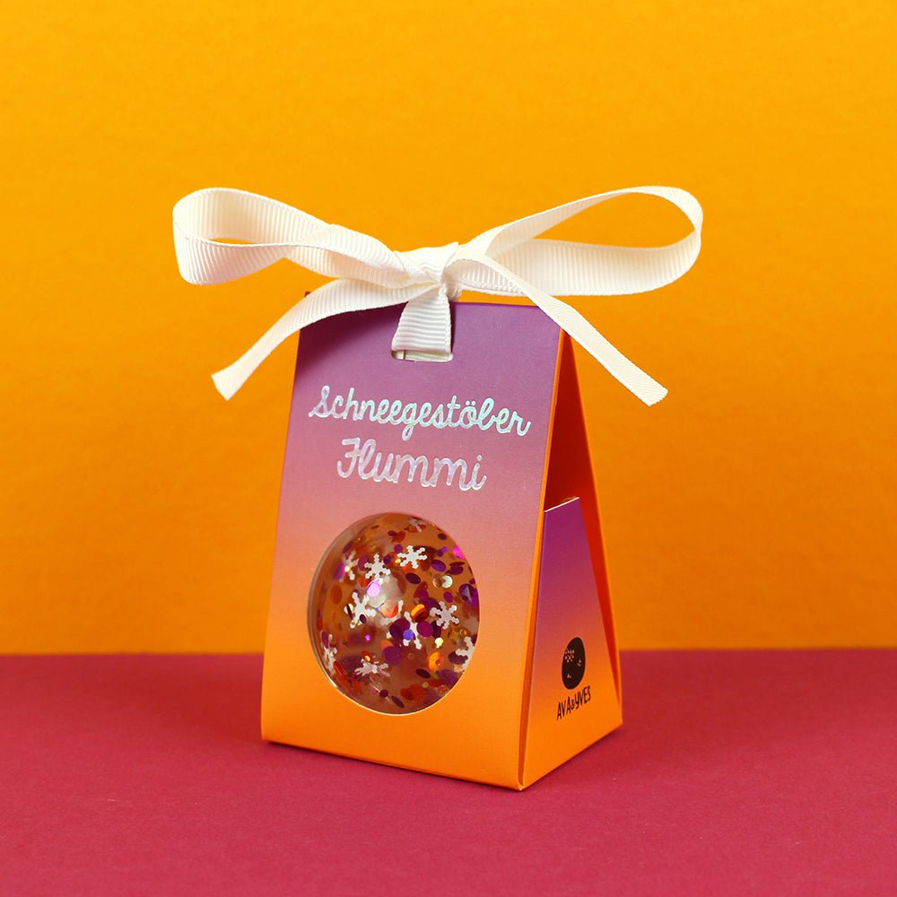 Flummiball im Geschenkverpackung - 49mm Ava & Yves - malmichmunt.com