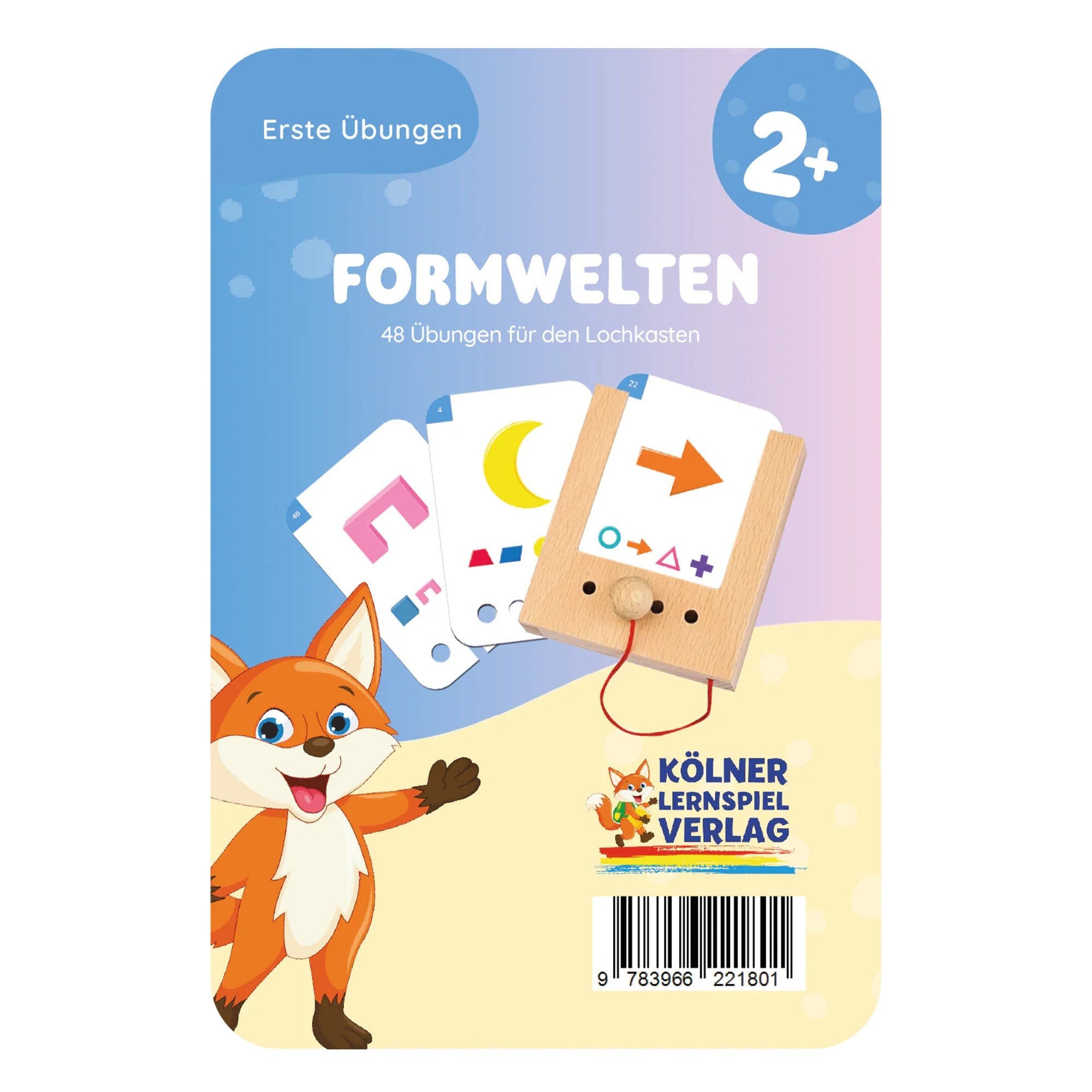 Formwelten 2 - 3 Jahre - Übungen für den Lochkasten Lernspielverlag - malmichmunt.com