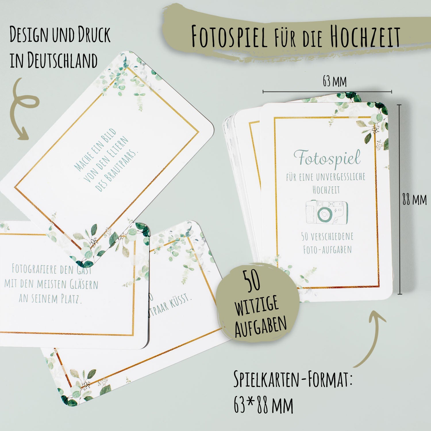 Fotospiel Hochzeit - 50 Fotoaufgaben Jeka - malmichmunt.com