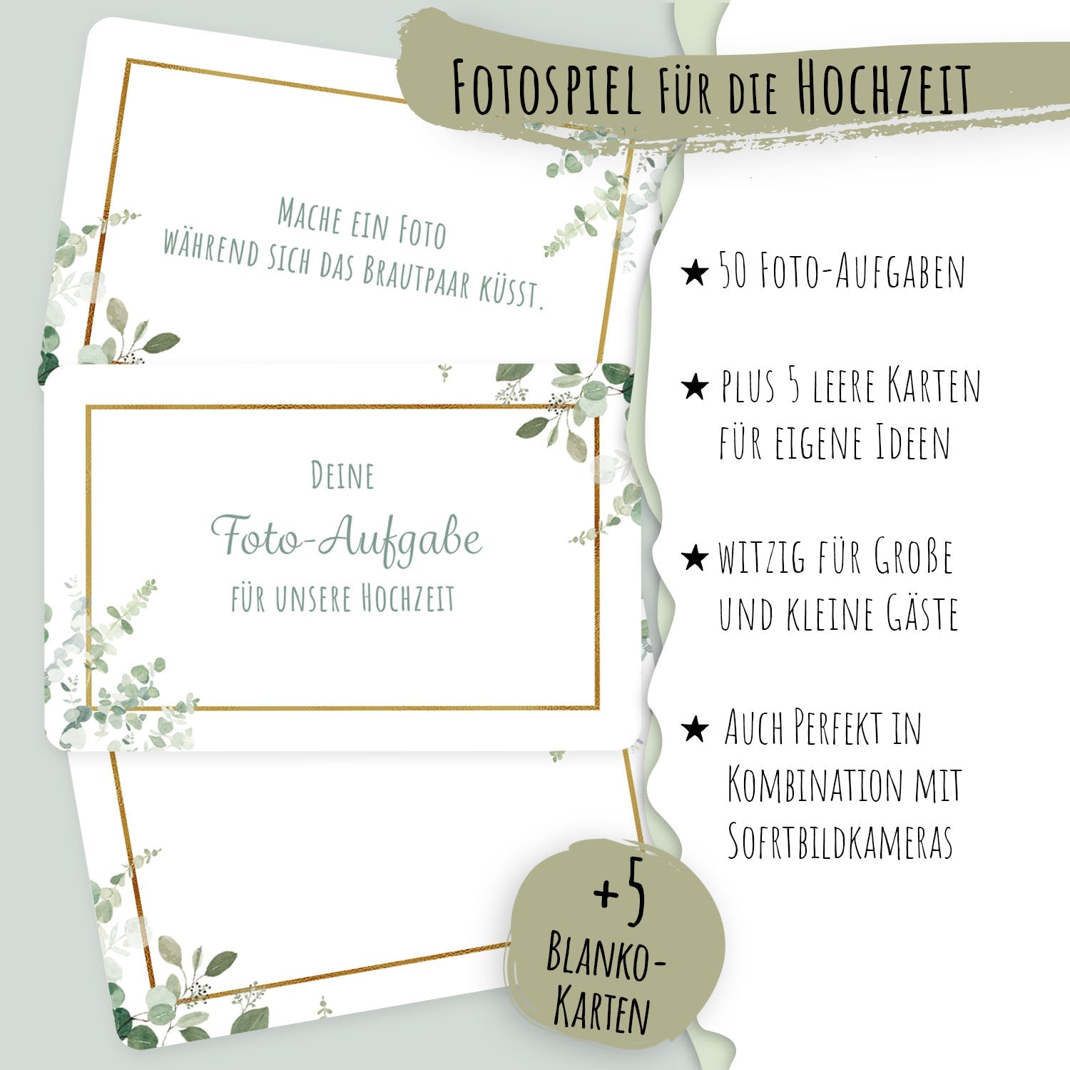 Fotospiel Hochzeit - 50 Fotoaufgaben Jeka - malmichmunt.com