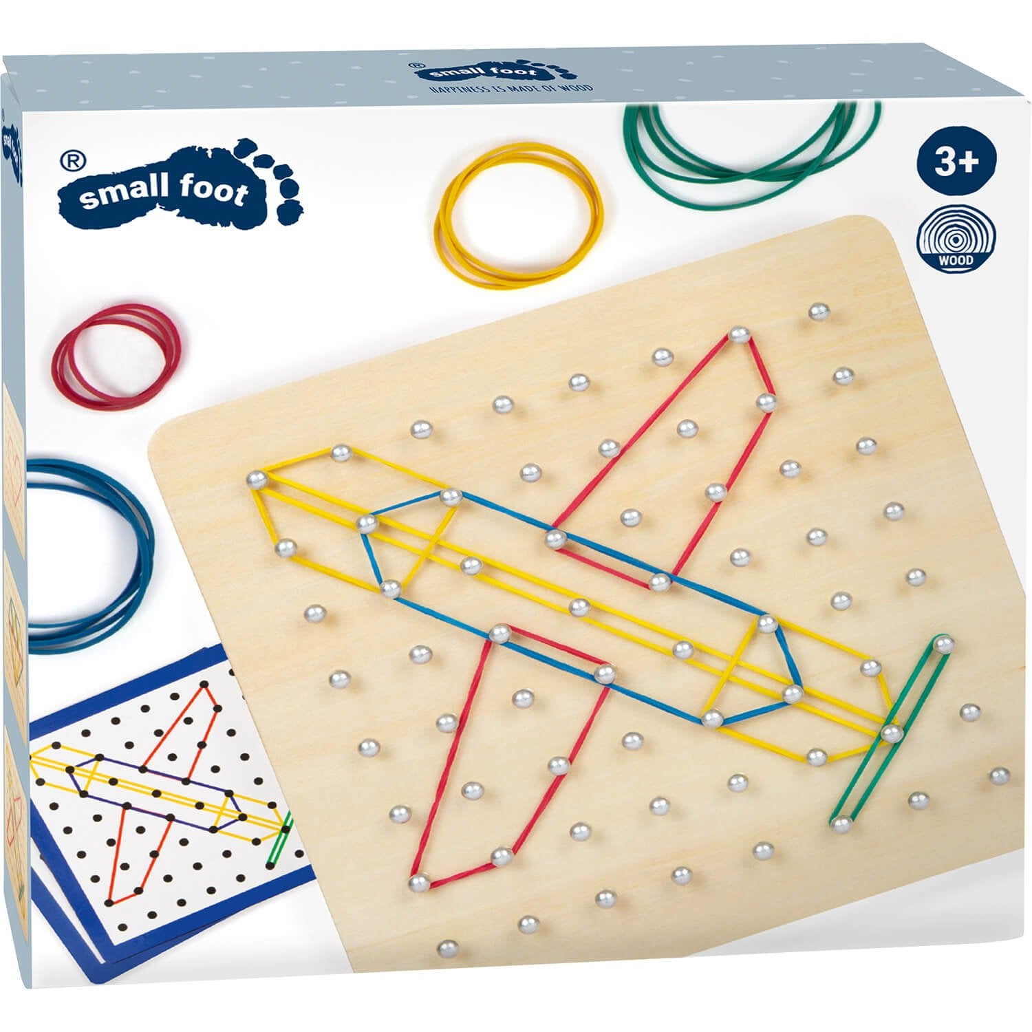 Geoboard aus Holz Small foot - malmichmunt.com