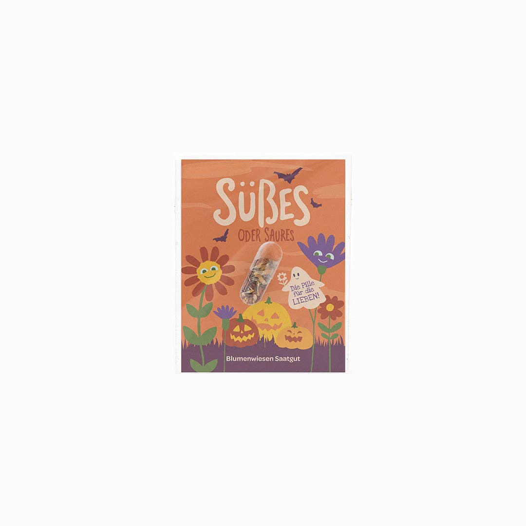 Halloween Saatpille "Süßes oder Saures" - Süßes TDJ Stadtgärtner GmbH - malmichmunt.com