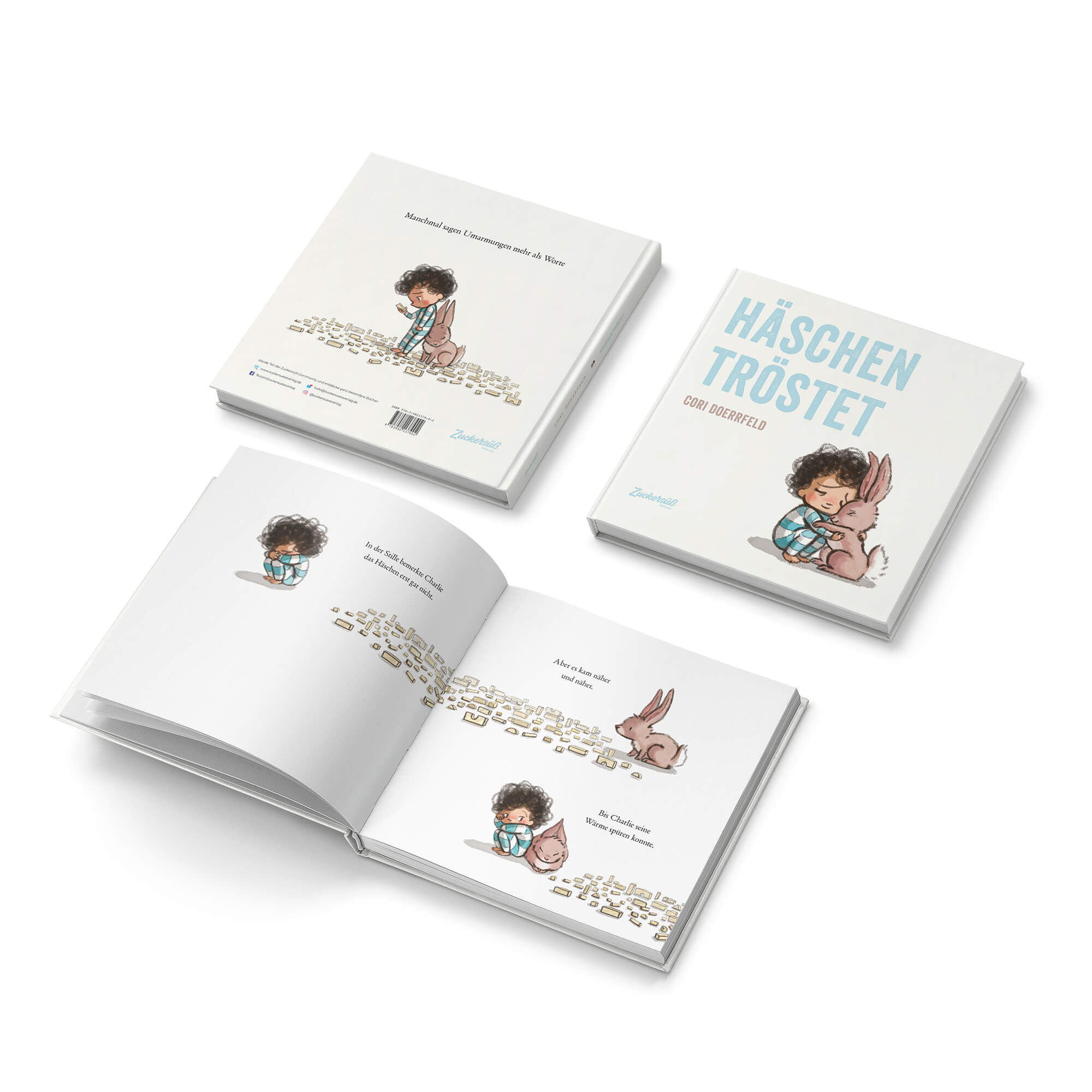 Häschen tröstet (ab 2 Jahren) Zuckersüß Verlag - malmichmunt.com