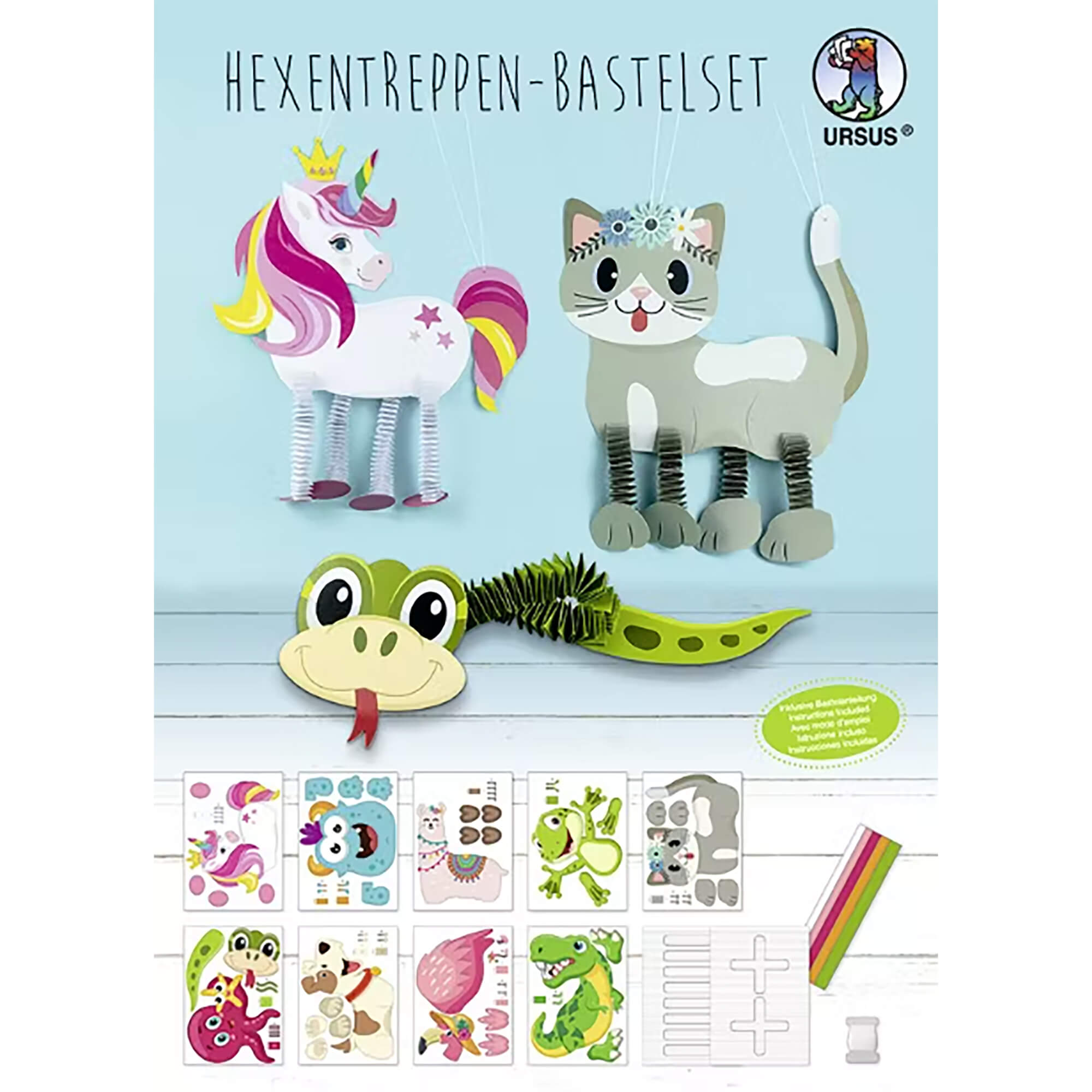 Hexentreppen - Bastelset Ursus - malmichmunt.com