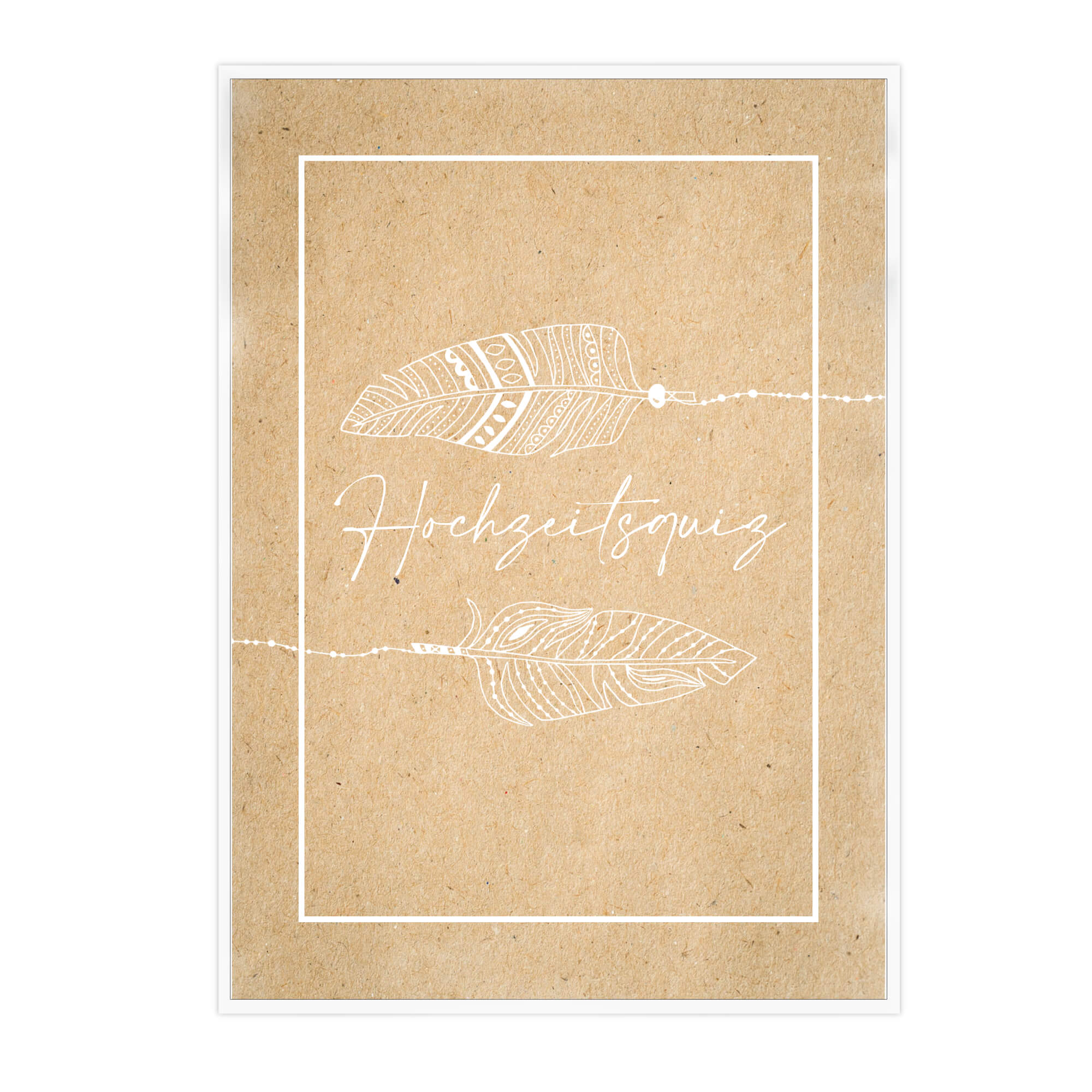 Hochzeitsquiz - Design Boho Jeka - malmichmunt.com