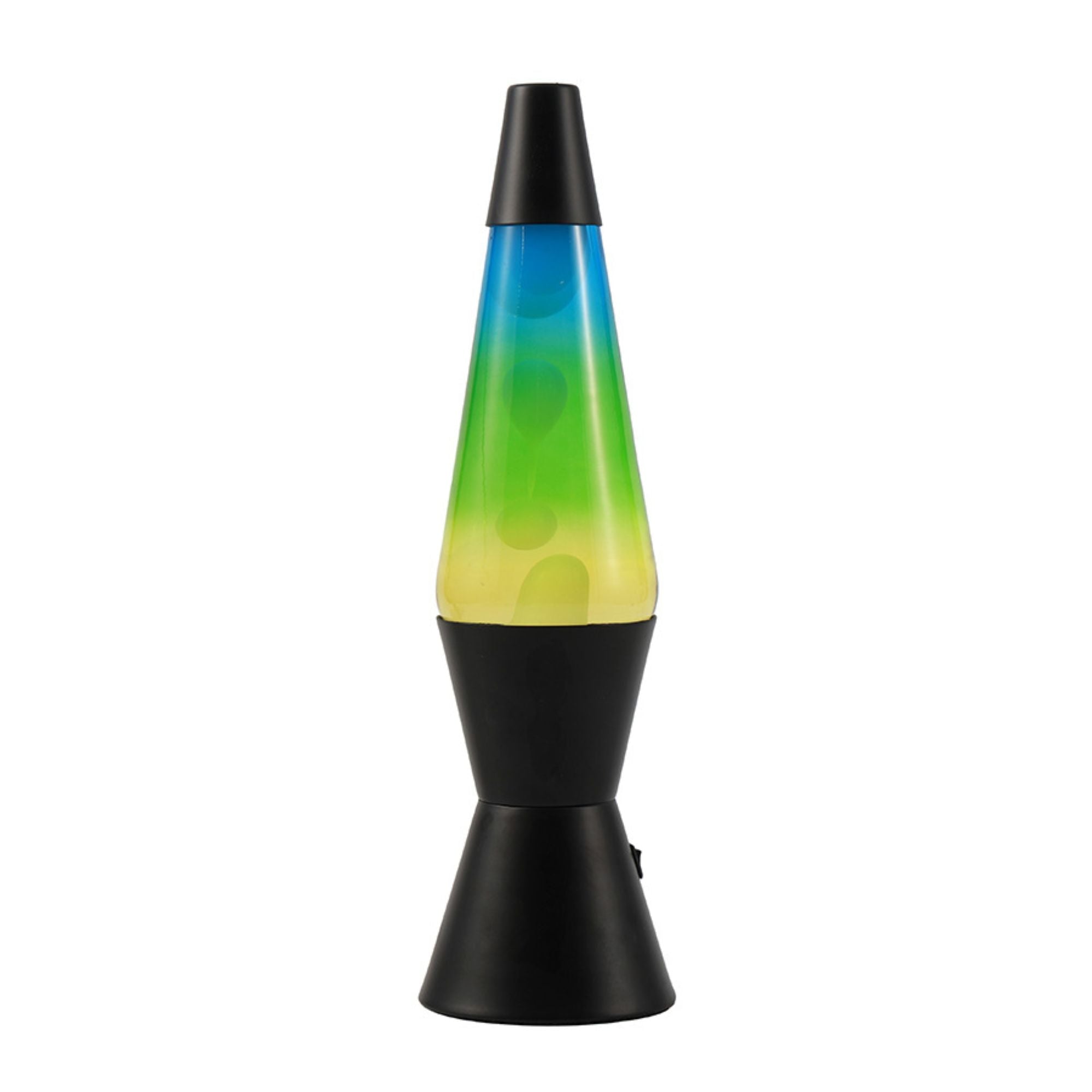 I-Total - LED Lavalampe Spaceship blau/ gelb i-Total - malmichmunt.com
