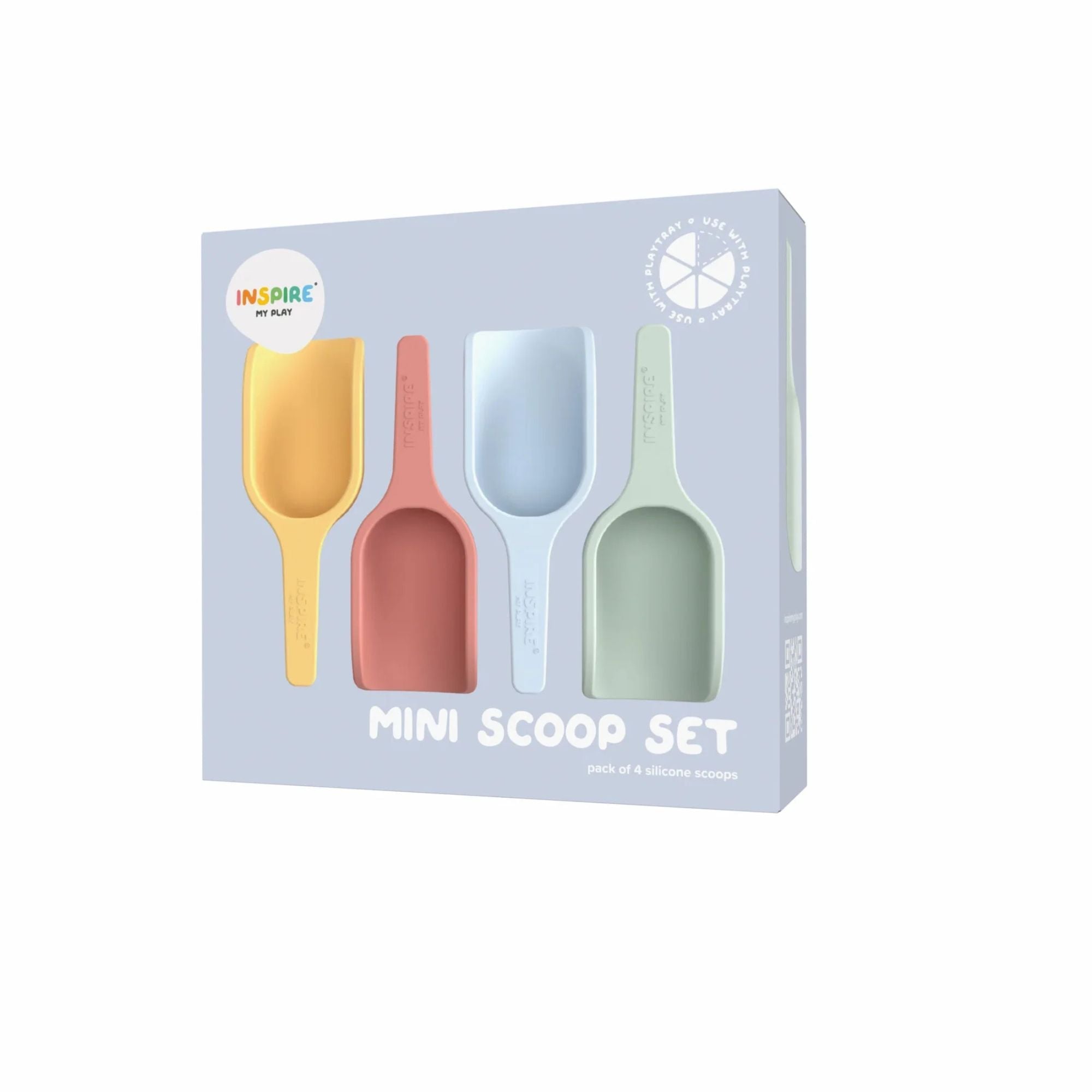 Inspire my Play - Sensorik Spiel Mini Schaufeln 4er Set Inspire My Play - malmichmunt.com