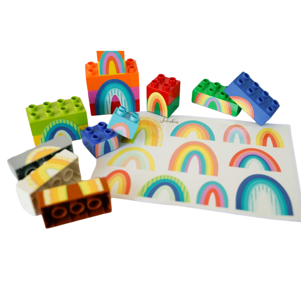 Jabalou® Aufkleber - Regenbogen jabalou - malmichmunt.com
