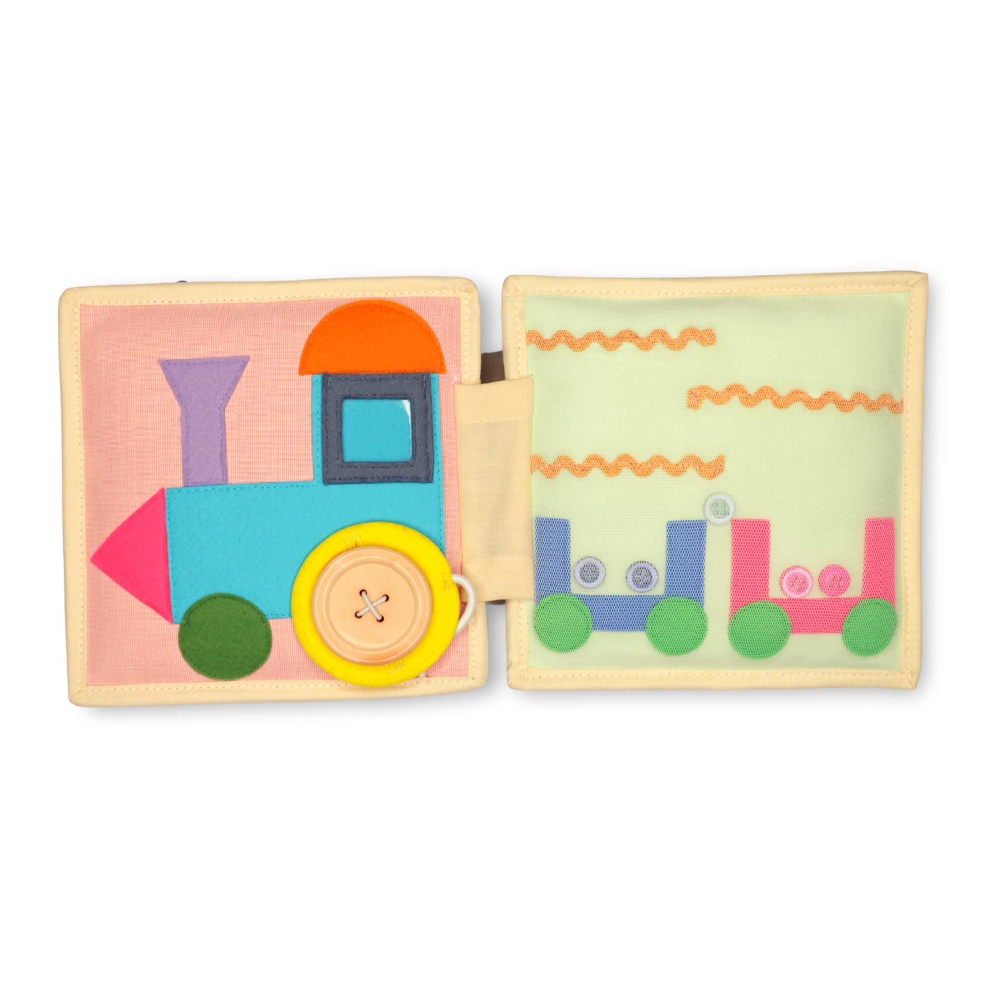 Jolly Design Mini Quiet Book "Autobahn" (ab 2 Jahren) Jolly Designs - malmichmunt.com