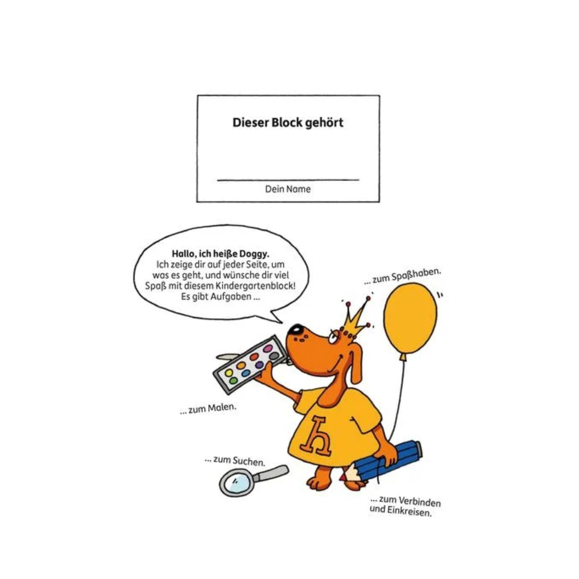 Kindergartenblock ab 3 Jahre - Jetzt bin ich groß! - Nr. 608 Hauschka Verlag - malmichmunt.com