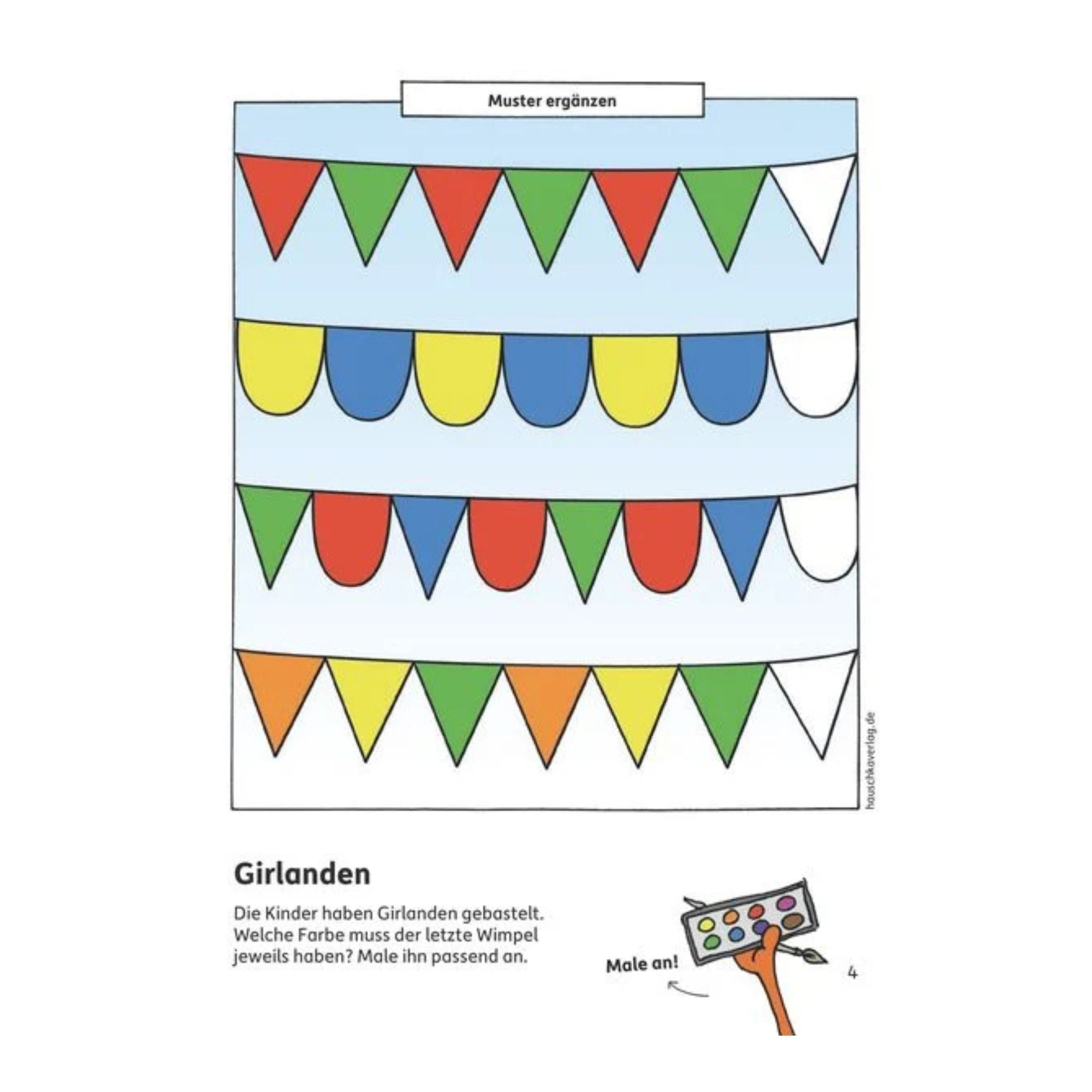 Kindergartenblock – Das kann ich schon! ab 4 Jahre - Nr. 620 Hauschka Verlag - malmichmunt.com
