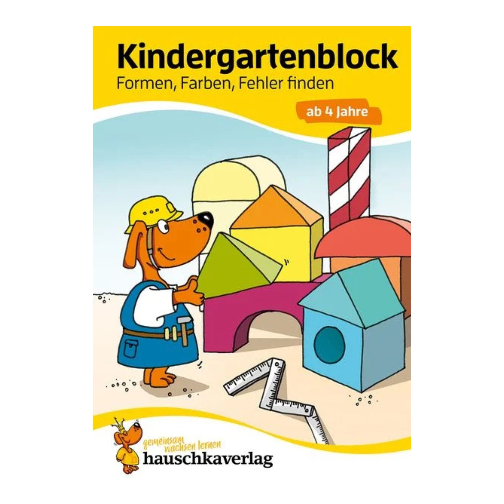 Kindergartenblock – Formen, Farben, Fehler finden ab 4 Jahre - Nr. 621 Hauschka Verlag - malmichmunt.com