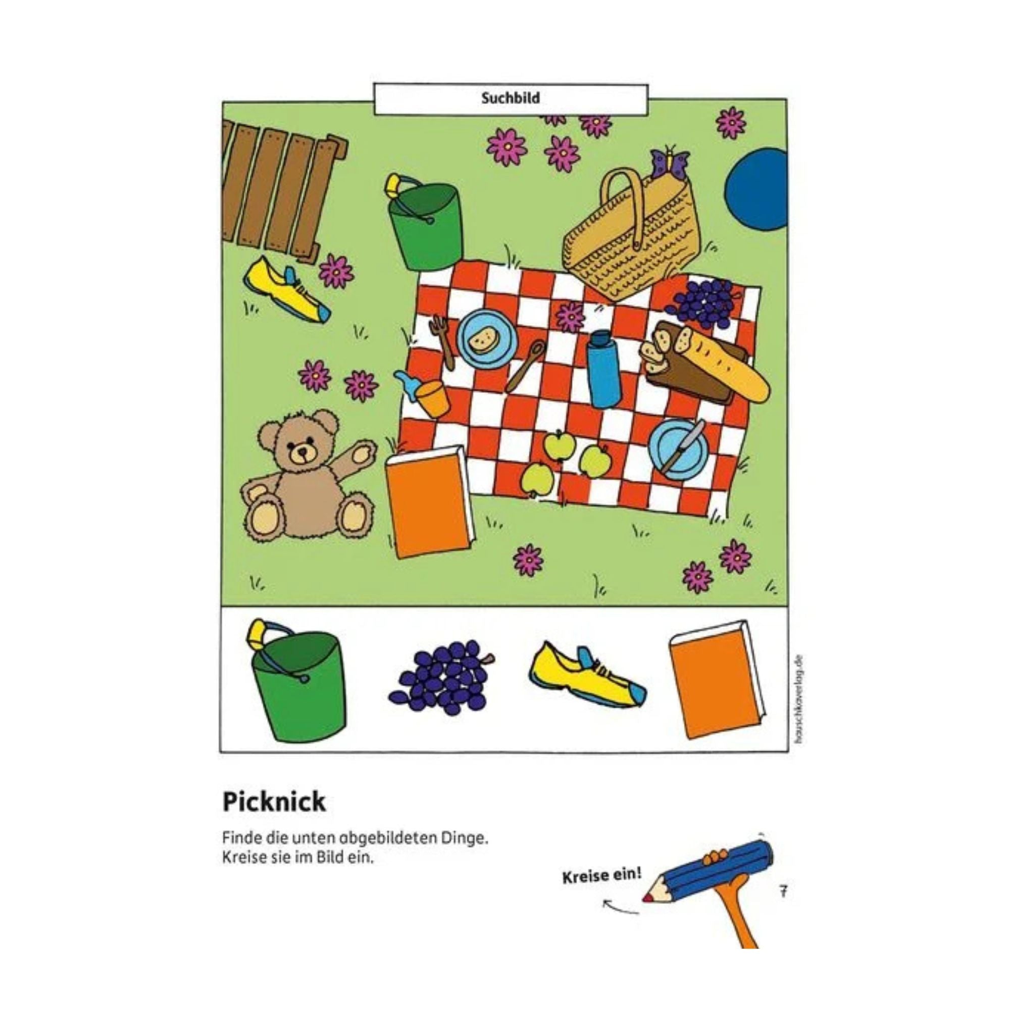 Kindergartenblock – Meine ersten Rätsel und Denkspiele ab 3 Jahre - Nr. 616 Hauschka Verlag - malmichmunt.com