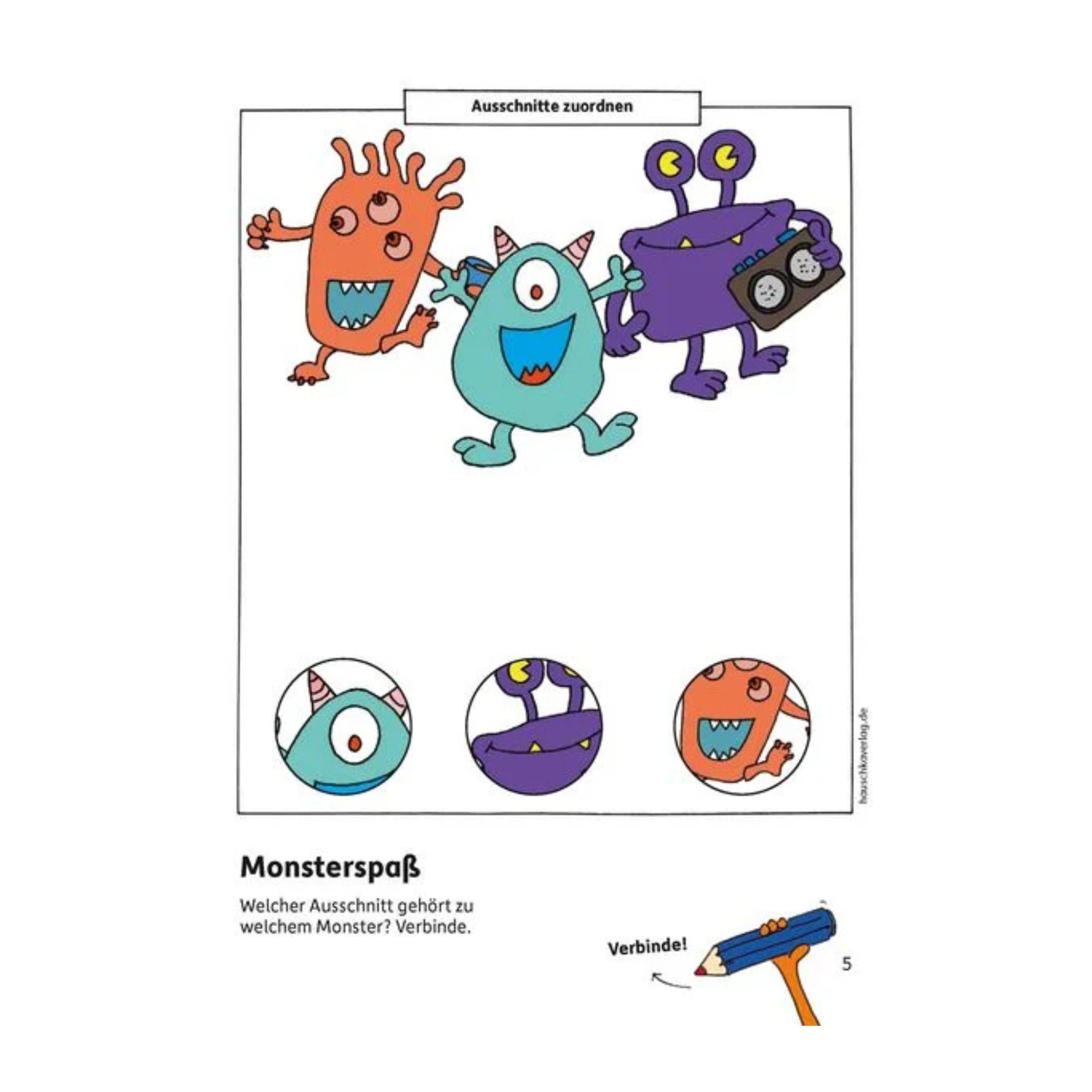 Kindergartenblock – Meine ersten Rätsel und Denkspiele ab 3 Jahre - Nr. 616 Hauschka Verlag - malmichmunt.com