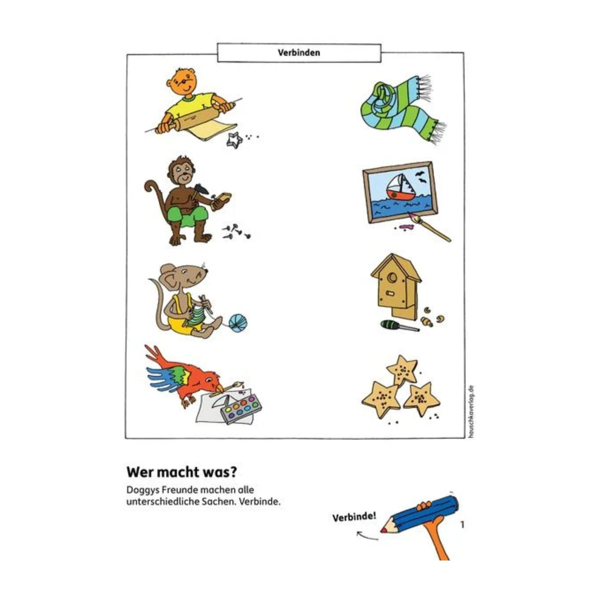 Kindergartenblock – Verbinden, vergleichen, Fehler finden ab 4 Jahre - Nr. 622 Hauschka Verlag - malmichmunt.com