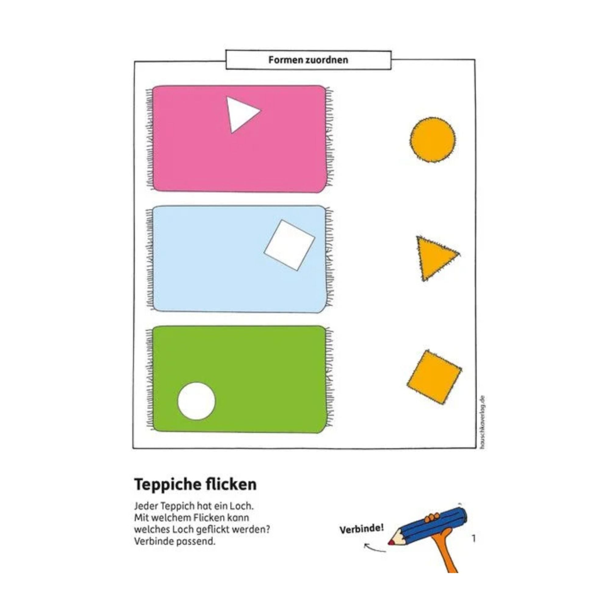 Kindergartenblock – Vergleichen, rätseln und malen ab 3 Jahre - Nr. 610 Hauschka Verlag - malmichmunt.com