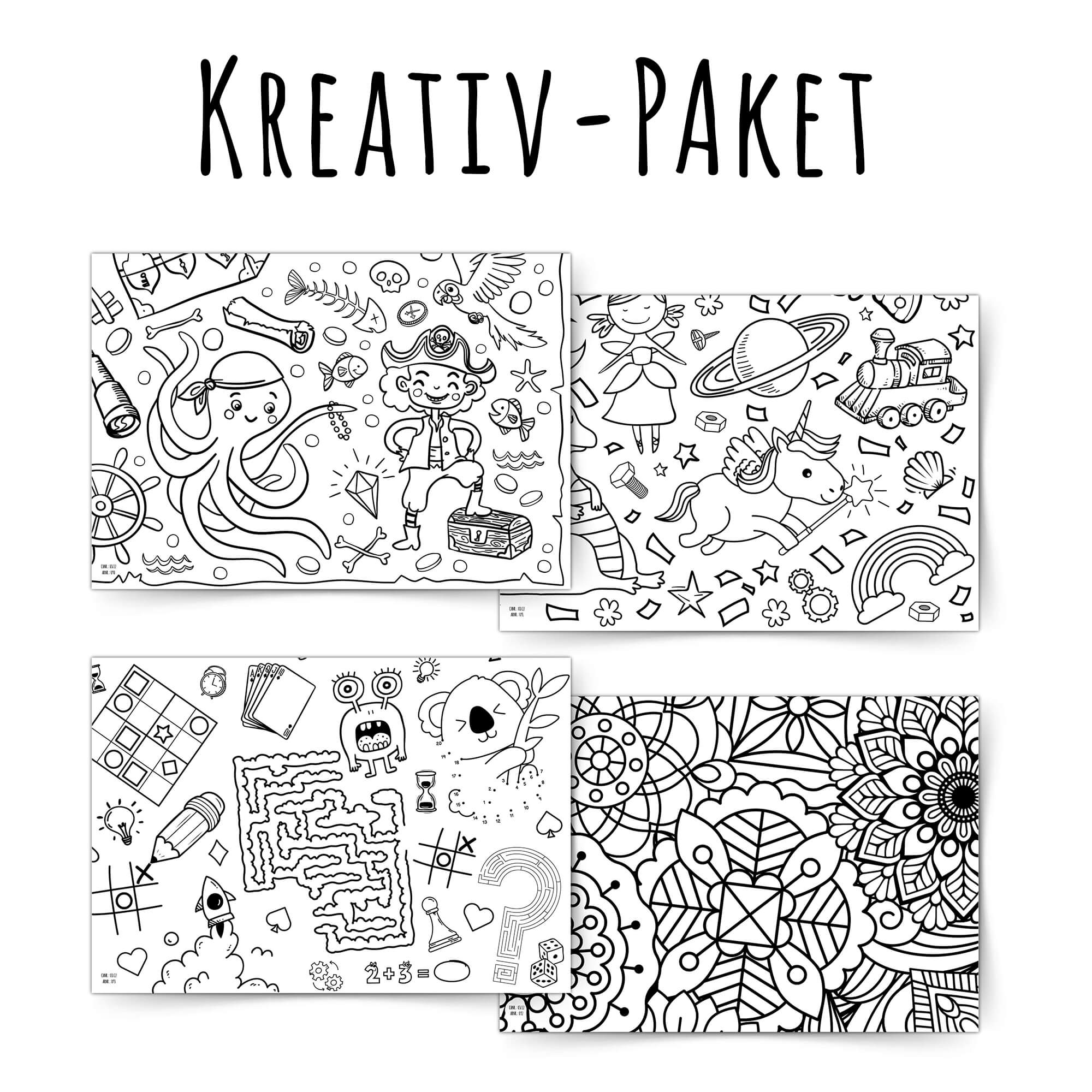 Kleine Maldecke Mix - Paket 1 Jeka - malmichmunt.com
