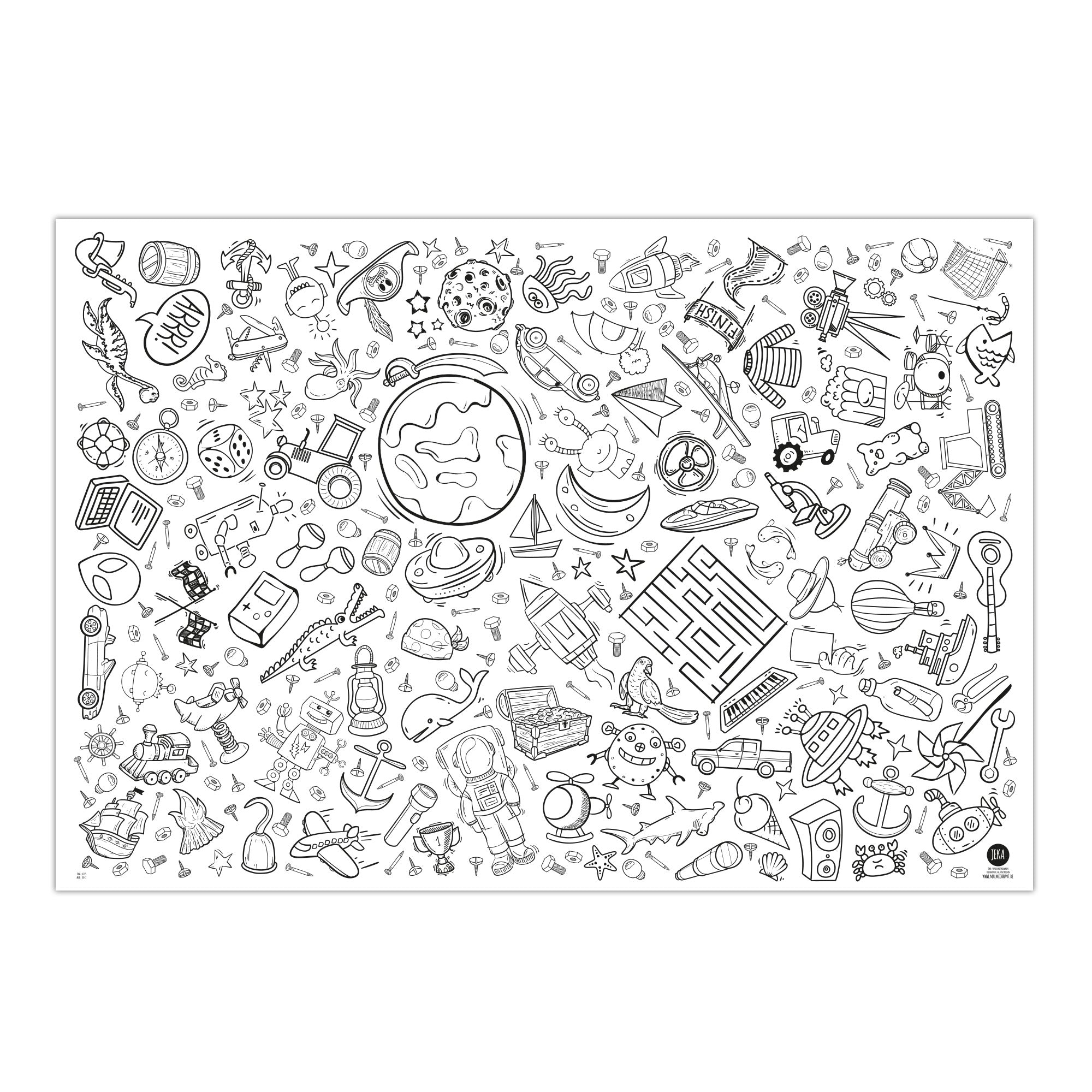 Kleine Maldecke Mix - Paket 3 Jeka - malmichmunt.com