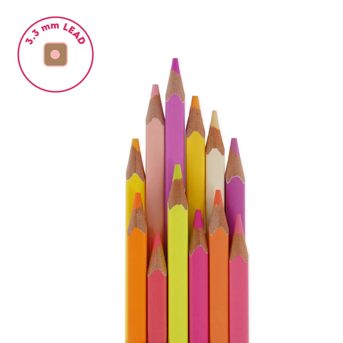Legami 12 Buntstifte - Live colourfully Sunset Palette Legami - malmichmunt.com