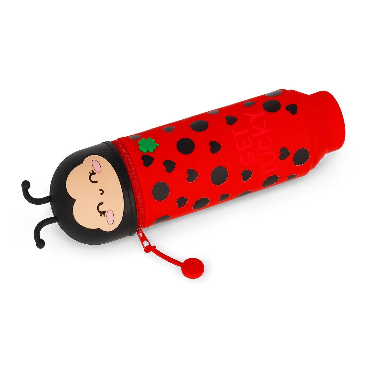Legami 2 - in - 1 - Federmäppchen aus Silikon - Marienkäfer Legami - malmichmunt.com