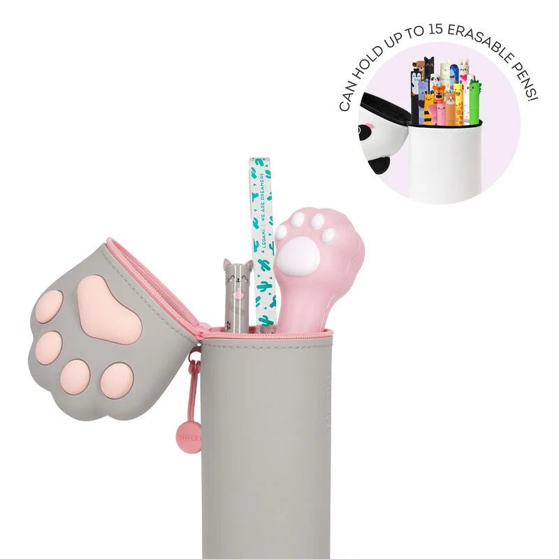 Legami 2 - in - 1 - Federmäppchen aus Silikon - Pfote Legami - malmichmunt.com