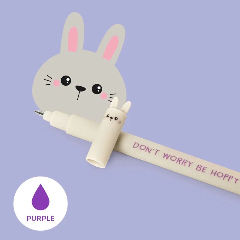 Legami Löschbarer Gelstift - Motiv Hase Legami - malmichmunt.com