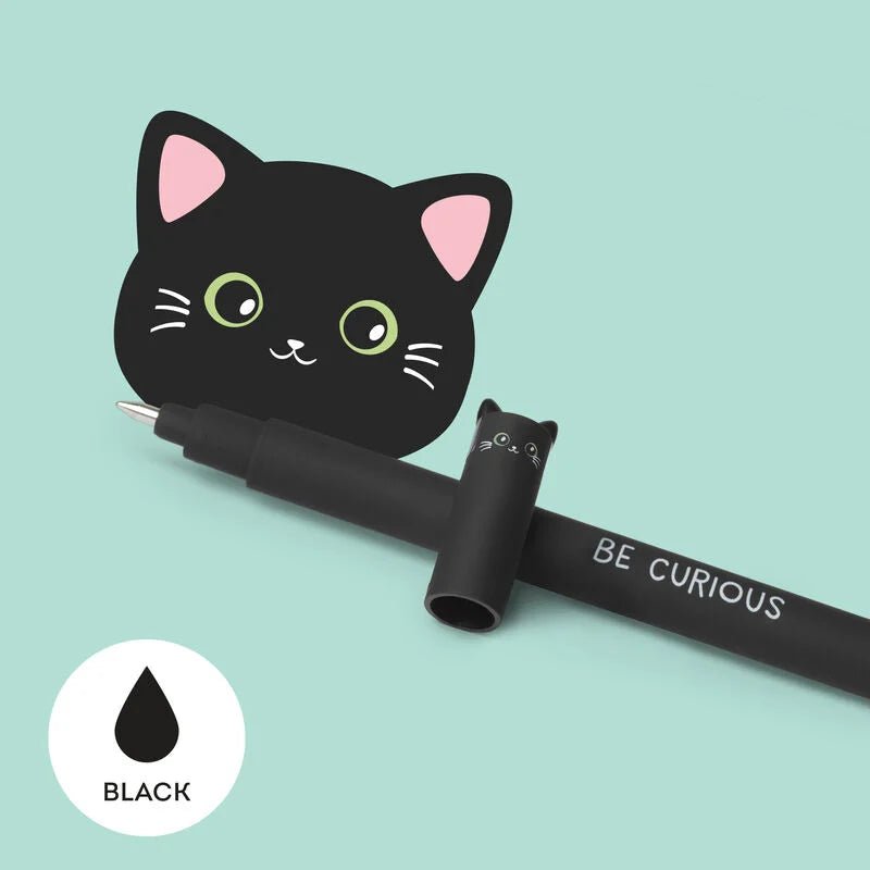 Legami Löschbarer Gelstift - Motiv Katze Legami - malmichmunt.com