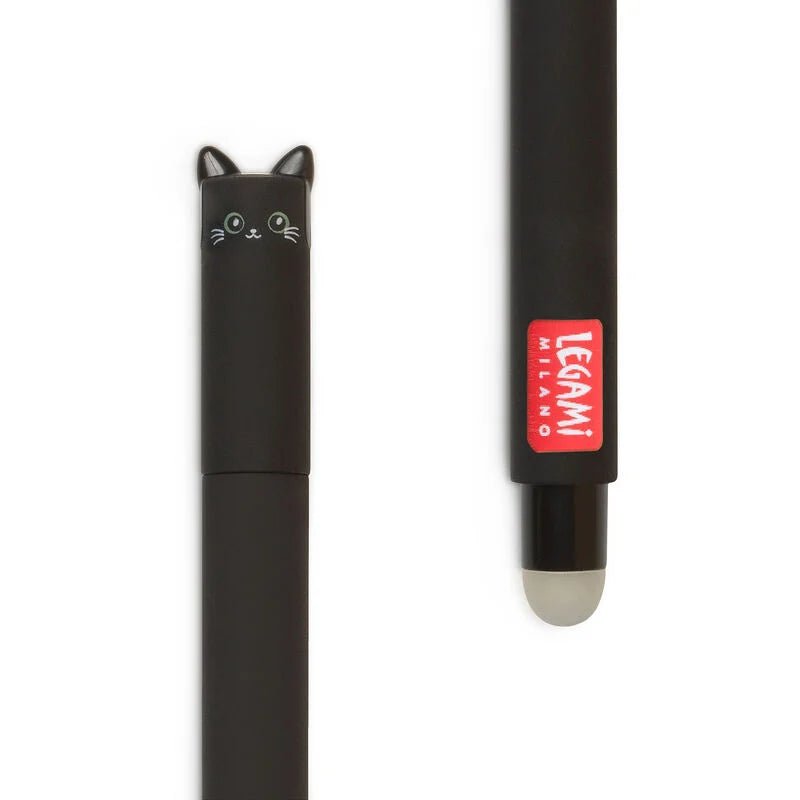 Legami Löschbarer Gelstift - Motiv Katze Legami - malmichmunt.com