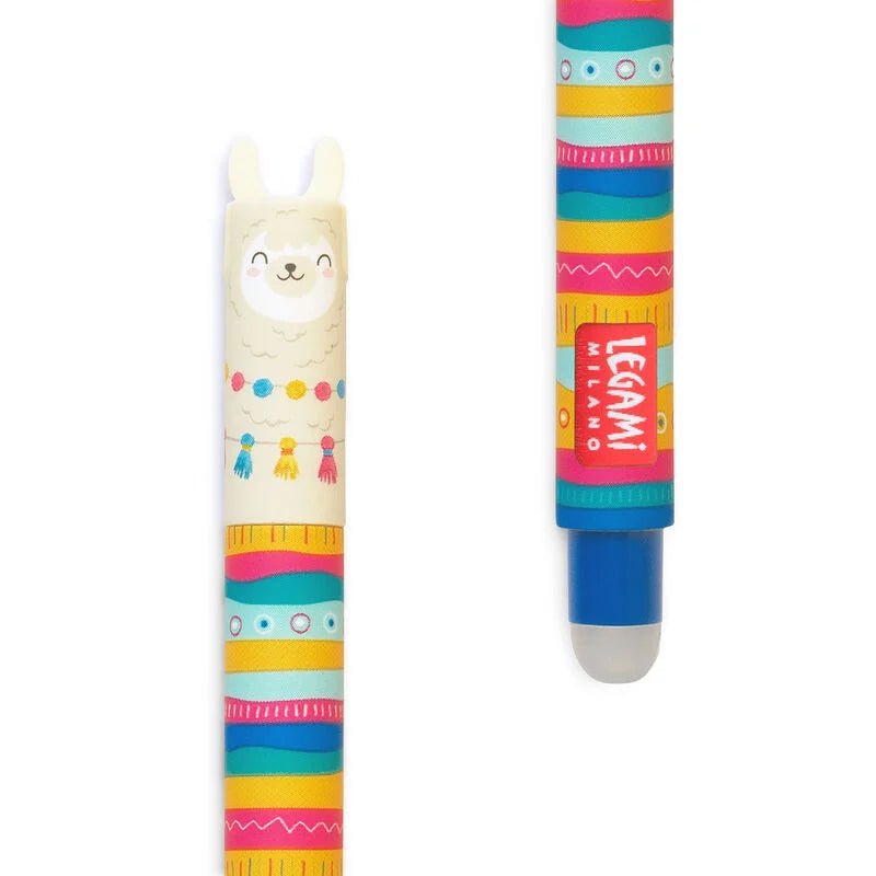 Legami Löschbarer Gelstift - Motiv Lama Legami - malmichmunt.com