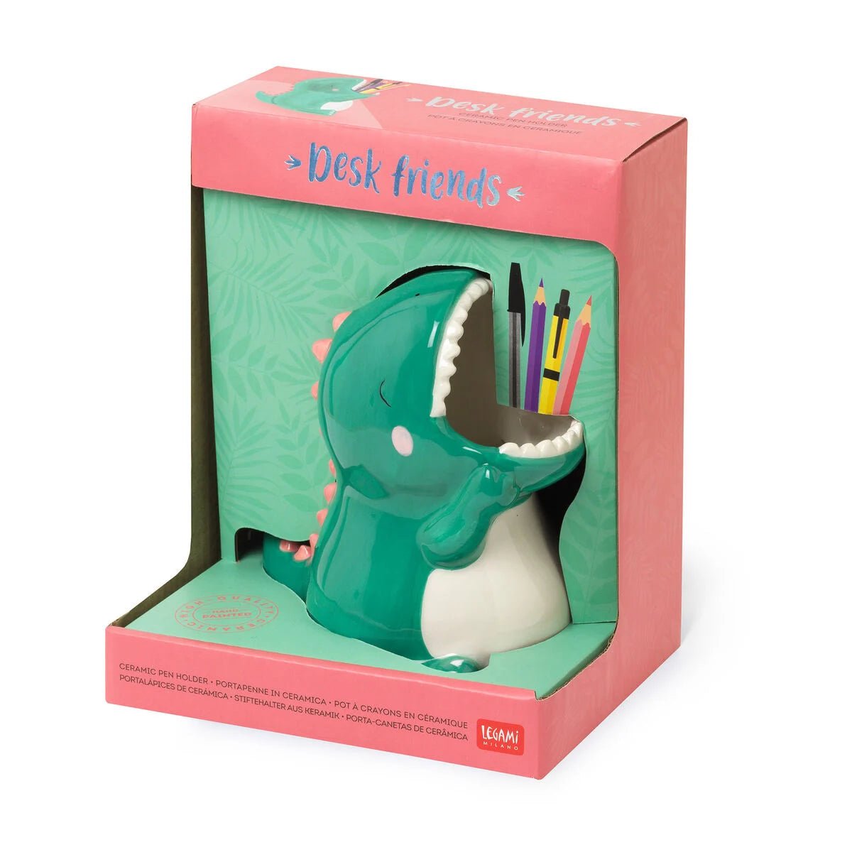 Legami Stiftehalter - Motiv Dino Legami - malmichmunt.com