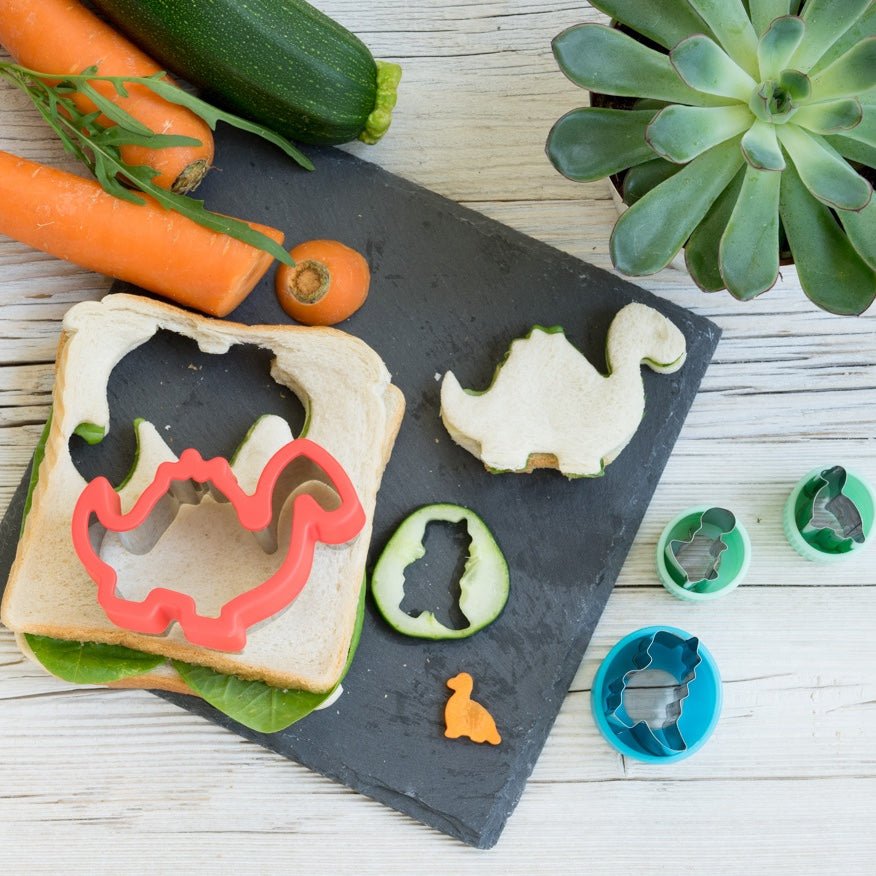 Lekkabox® Ausstecher - Dinosaurier Lekkabox - malmichmunt.com