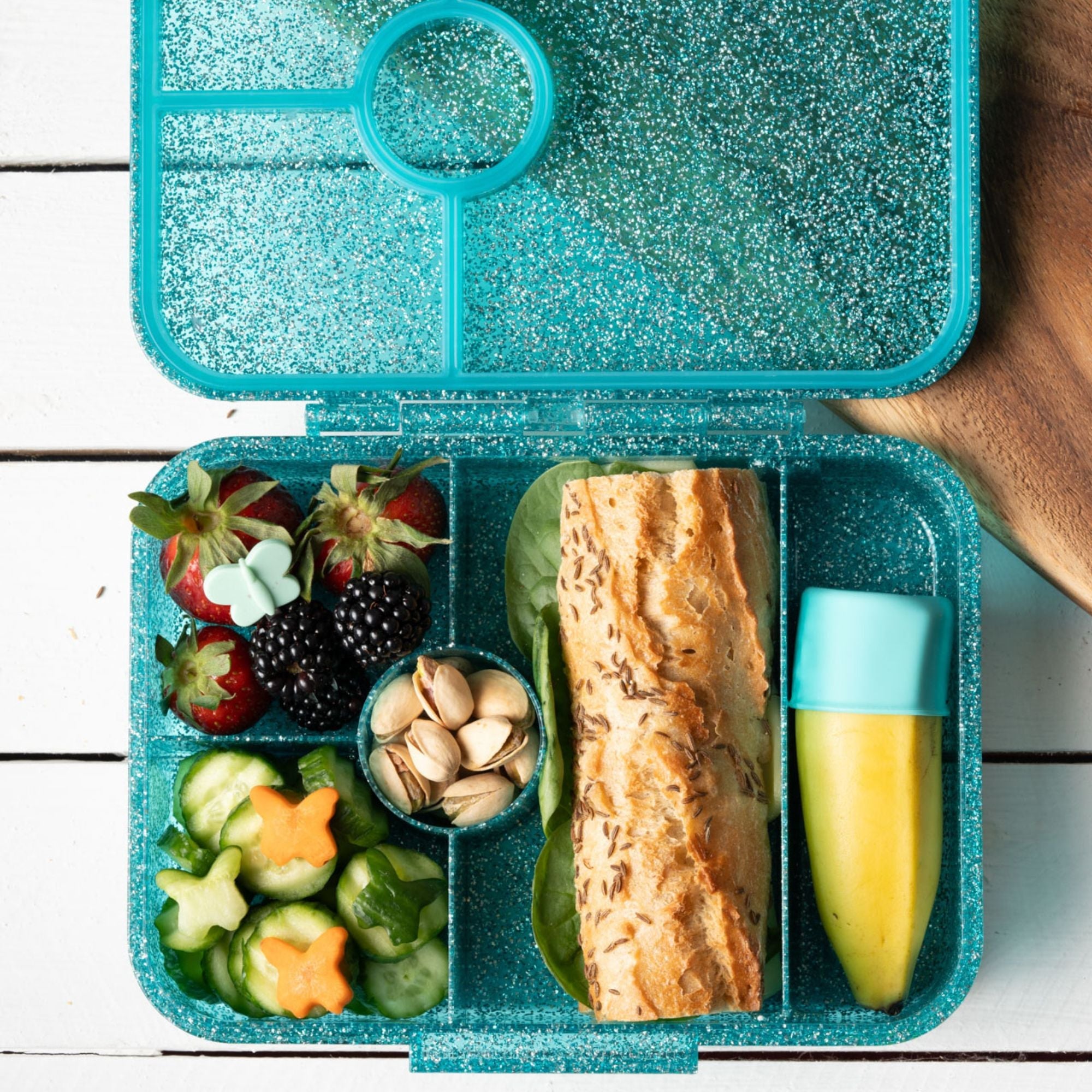LEKKABOX® Cappy - Bananendeckel 2er Set Lekkabox - malmichmunt.com