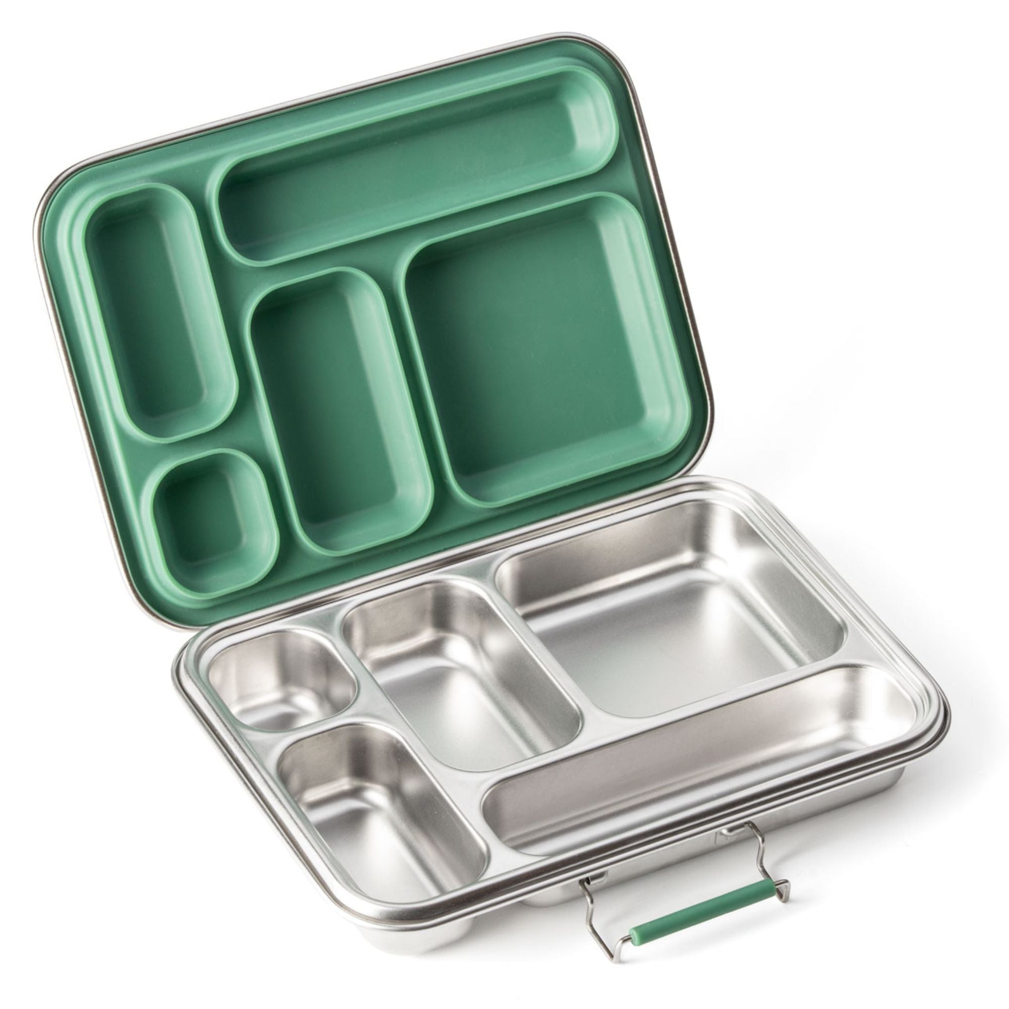 LEKKABOX® Edelstahl Brotdose Grande - Forest Lekkabox - malmichmunt.com