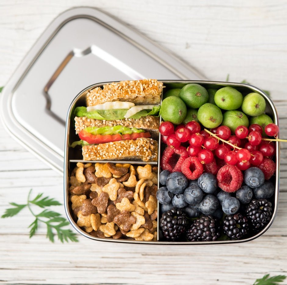 LEKKABOX® Edelstahl Brotdose Lekkabox - malmichmunt.com