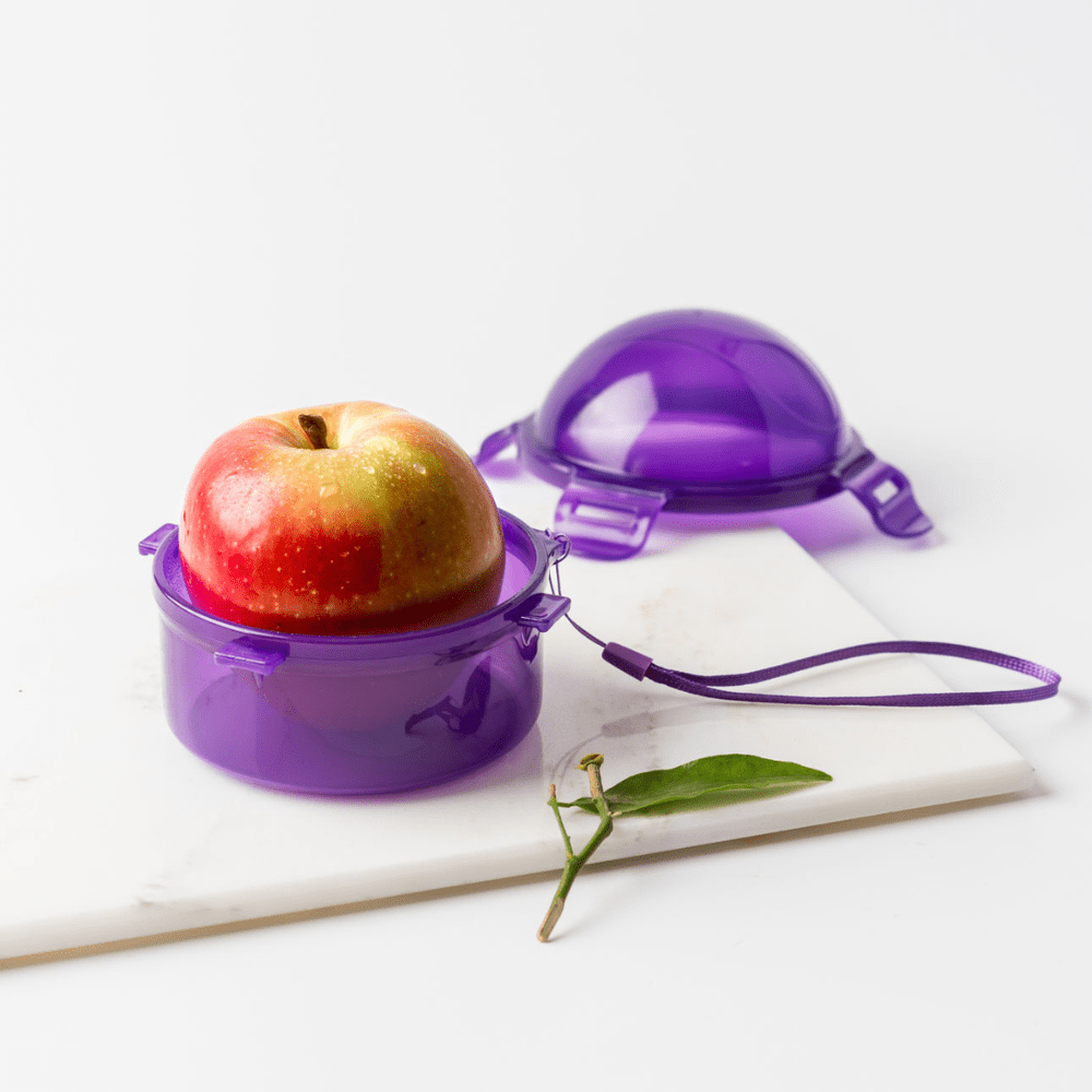 LEKKABOX® Fresh - Apfelbox - Lilac Lekkabox - malmichmunt.com