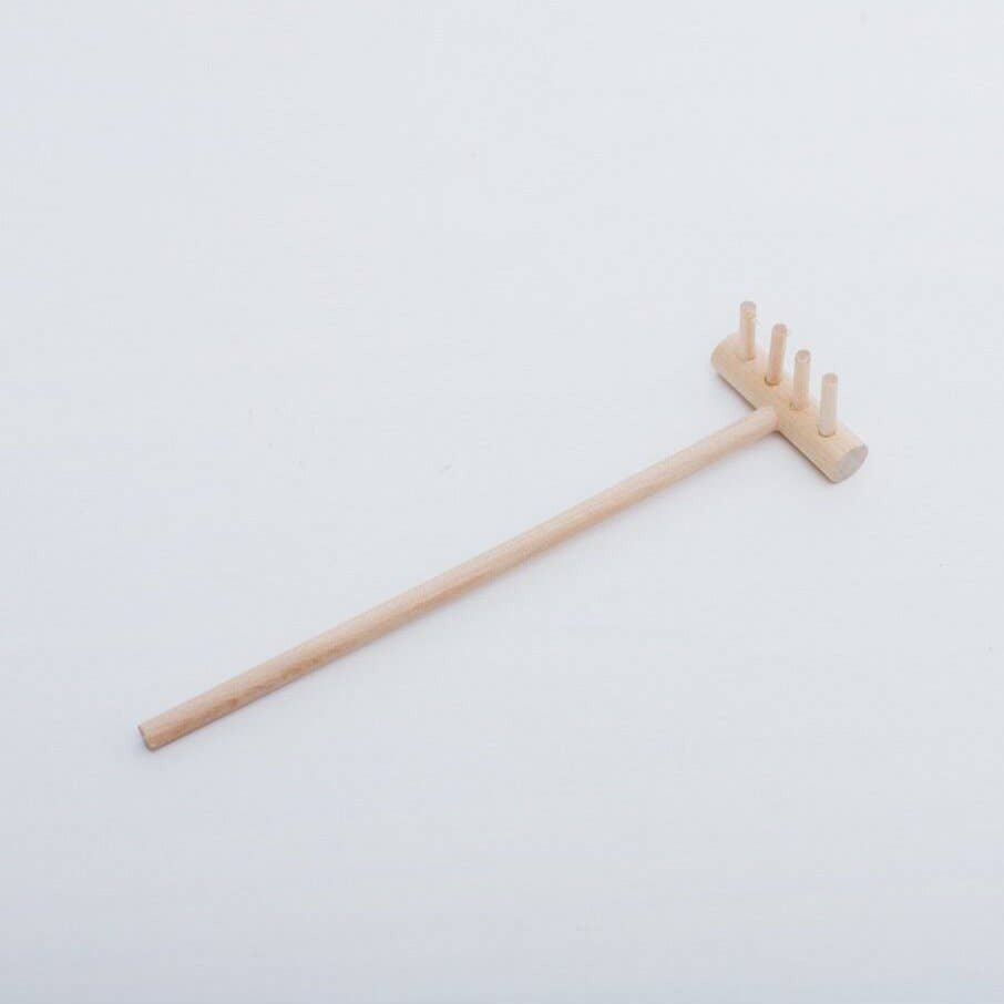 Leukmetletters - Holzrechen für Sensorikplay Leukmetletters - malmichmunt.com