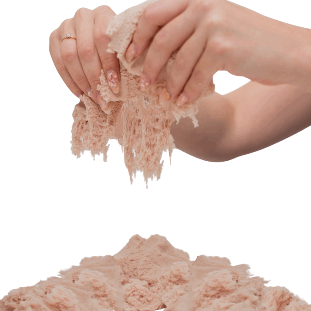 Leukmetletters - Kinetischer Sand - Beige Leukmetletters - malmichmunt.com