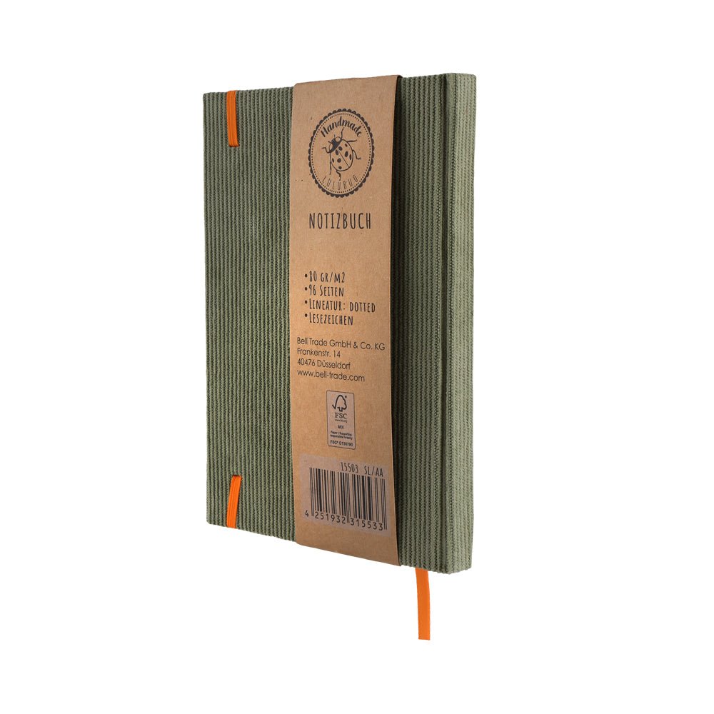 Loveria Notizbuch Kord - Salbei Bell Trade - malmichmunt.com