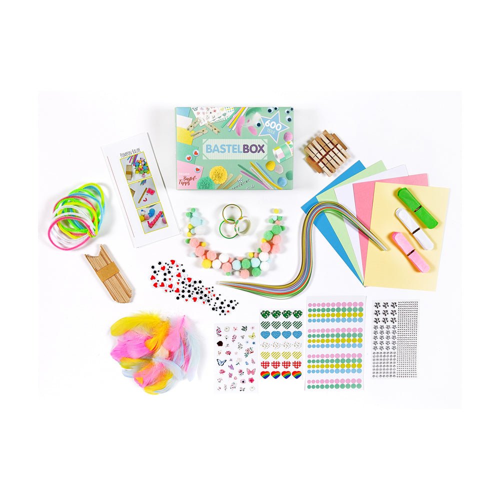 Lulubug Bastelbox "Pastell" 600 Teile Bell Trade - malmichmunt.com