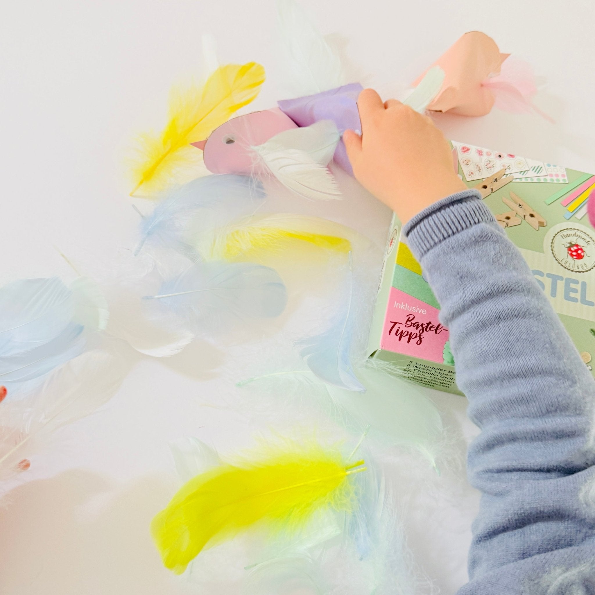 Lulubug Bastelbox "Pastell" 600 Teile Bell Trade - malmichmunt.com