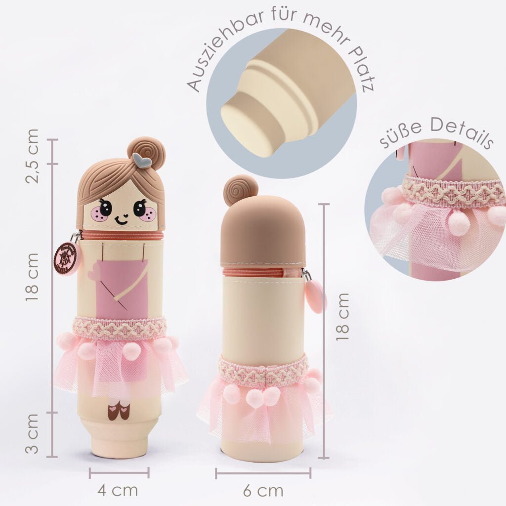 Lulubug lustiges Federmäppchen aus Silikon - Fee Sara Bell Trade - malmichmunt.com