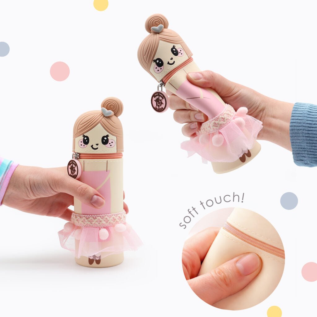 Lulubug lustiges Federmäppchen aus Silikon - Fee Sara Bell Trade - malmichmunt.com