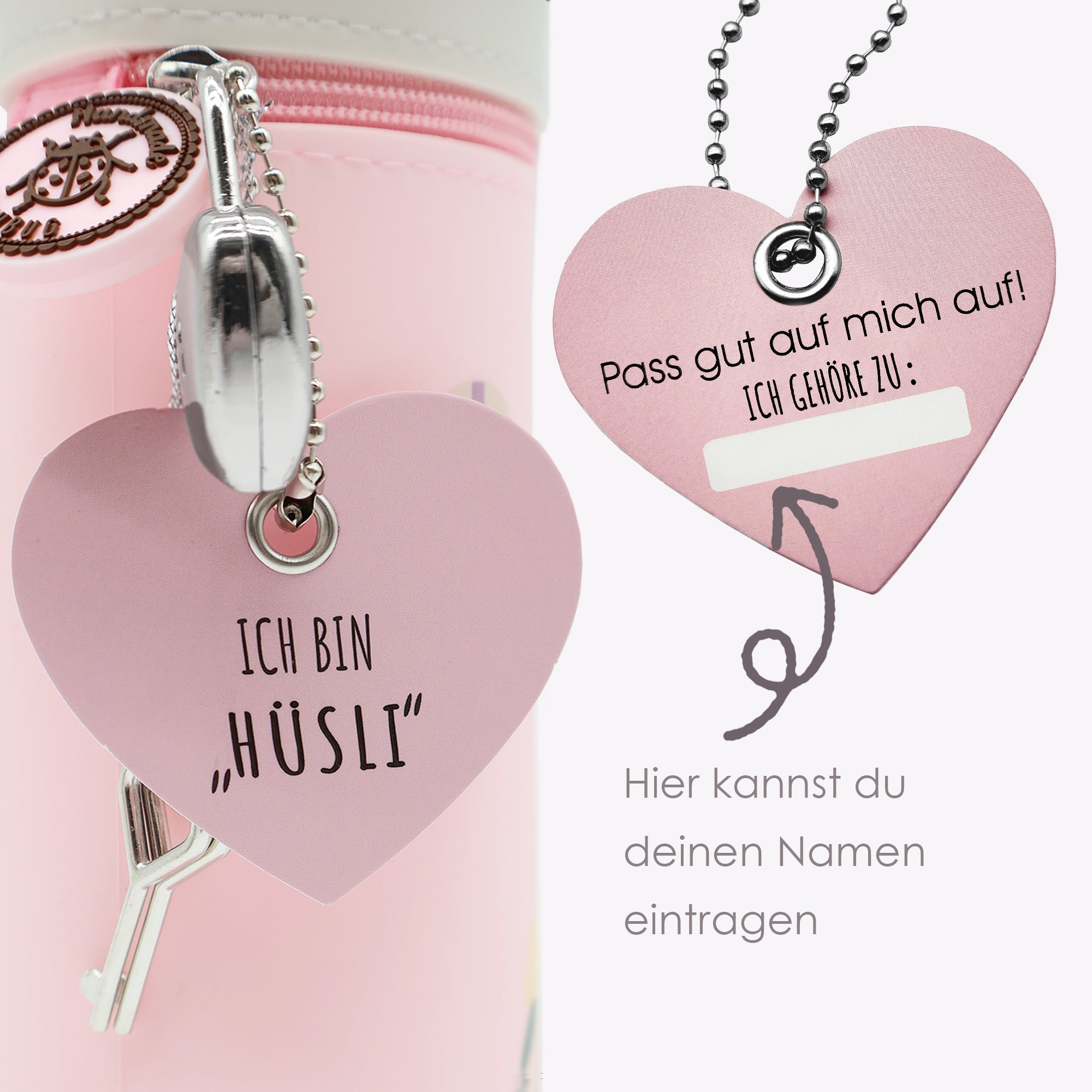 Lulubug lustiges Federmäppchen aus Silikon - Haus "Hüsli" Bell Trade - malmichmunt.com