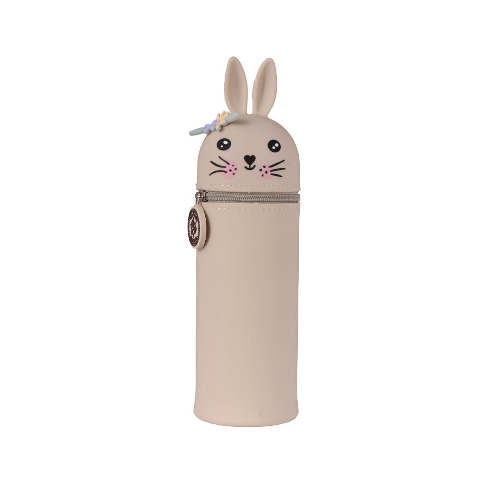 Lulubug Lustiges Tiermäppchen aus Silikon Hase „Hoppy“ Bell Trade - malmichmunt.com